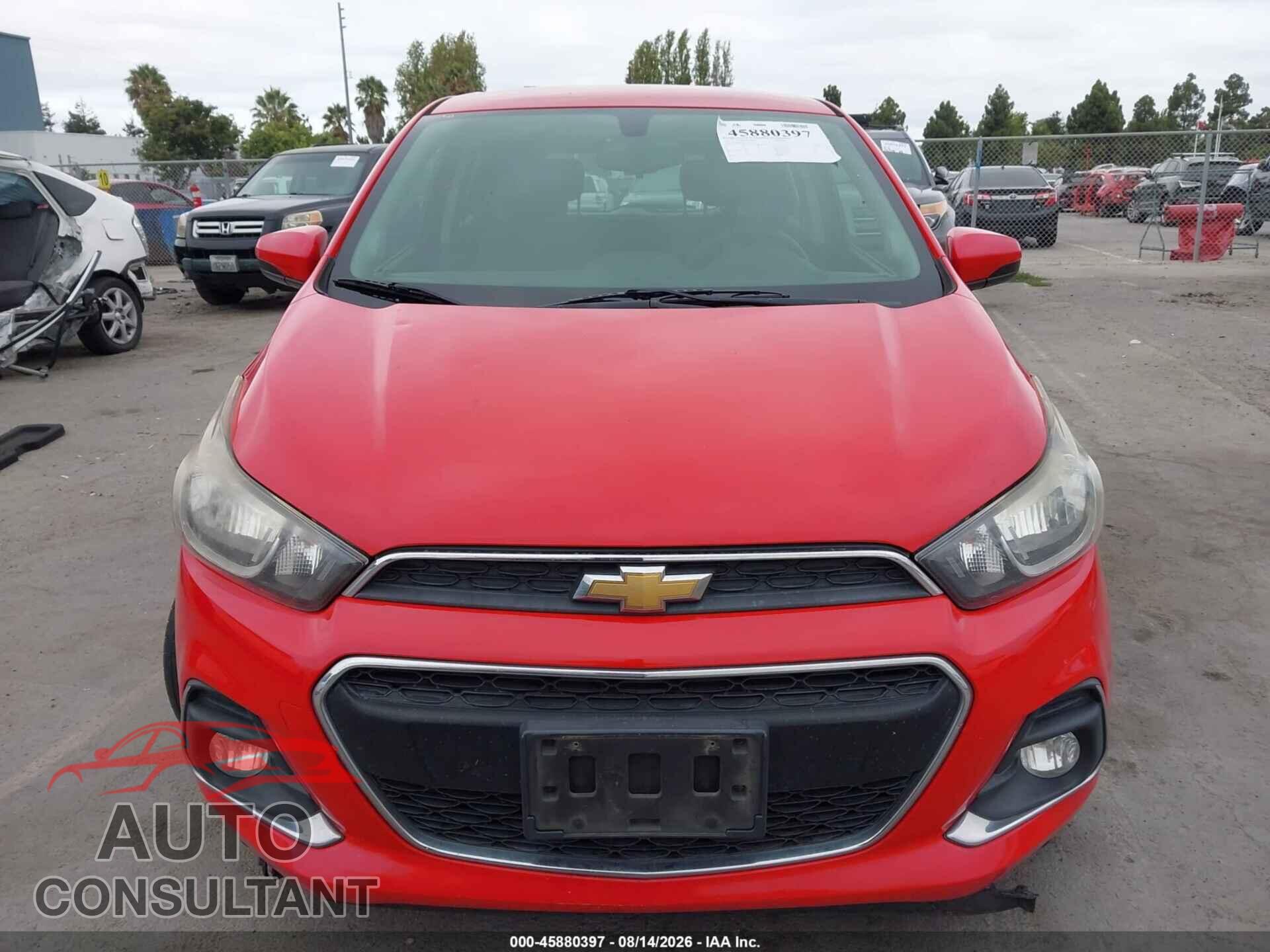 CHEVROLET SPARK 2017 - KL8CD6SA9HC839870