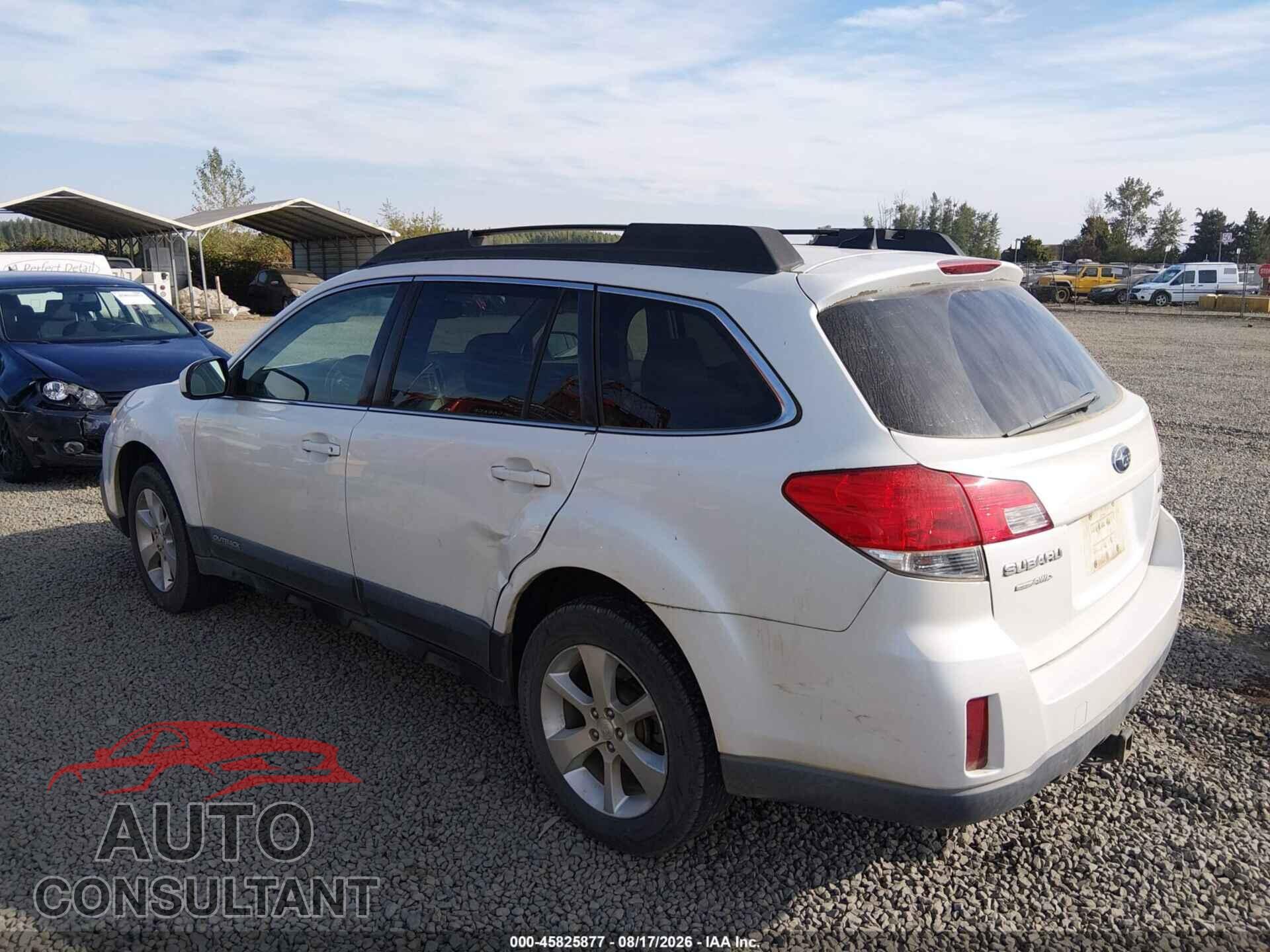SUBARU OUTBACK 2013 - 4S4BRBKC3D3312315