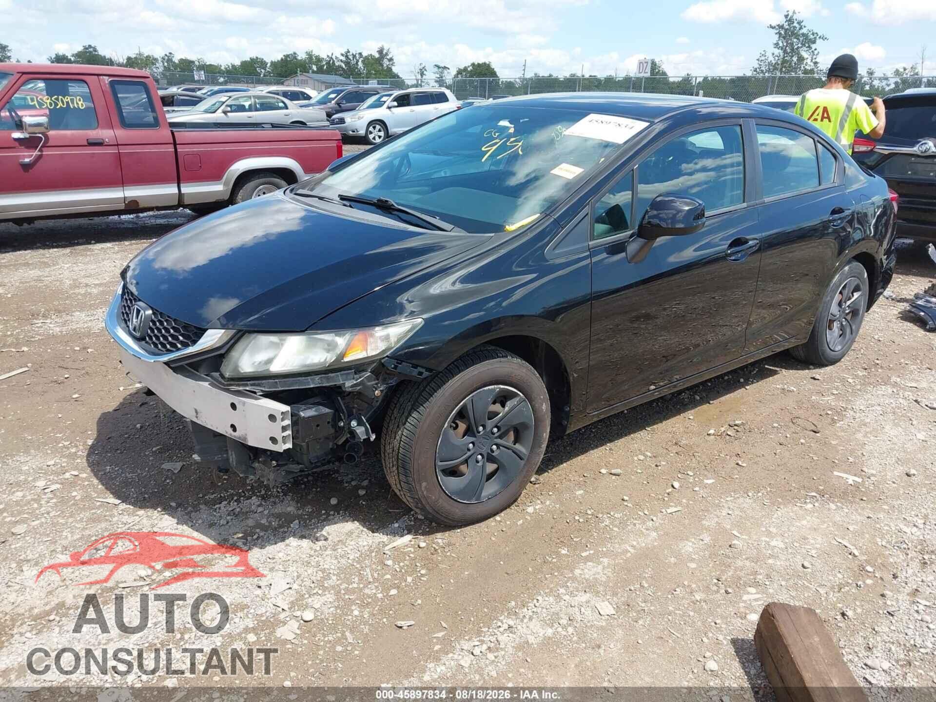 HONDA CIVIC 2013 - 19XFB2F55DE044463