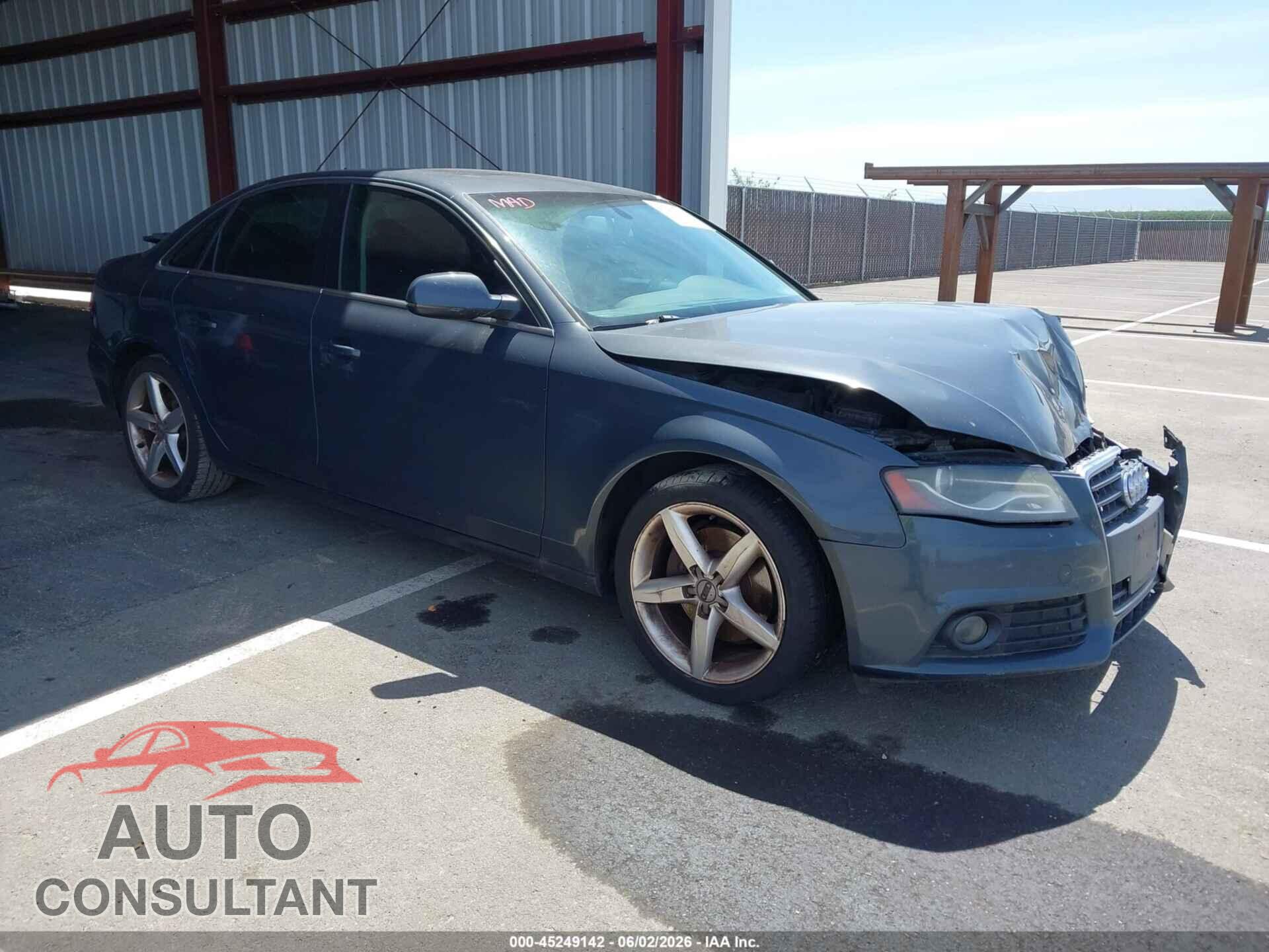 AUDI A4 2010 - WAUEFAFL5AN030219
