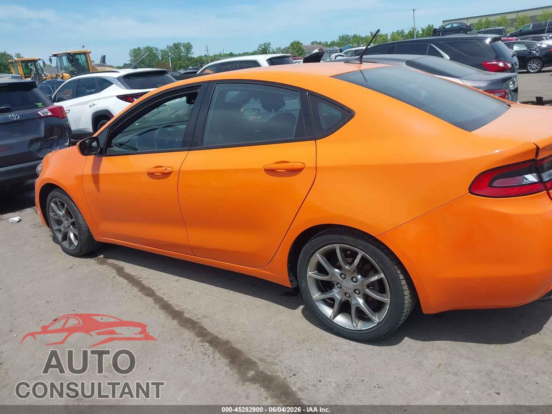 DODGE DART 2014 - 1C3CDFBB7ED858024