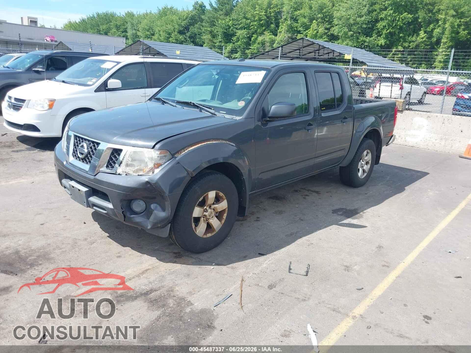 NISSAN FRONTIER 2012 - 1N6AD0EV4CC410765