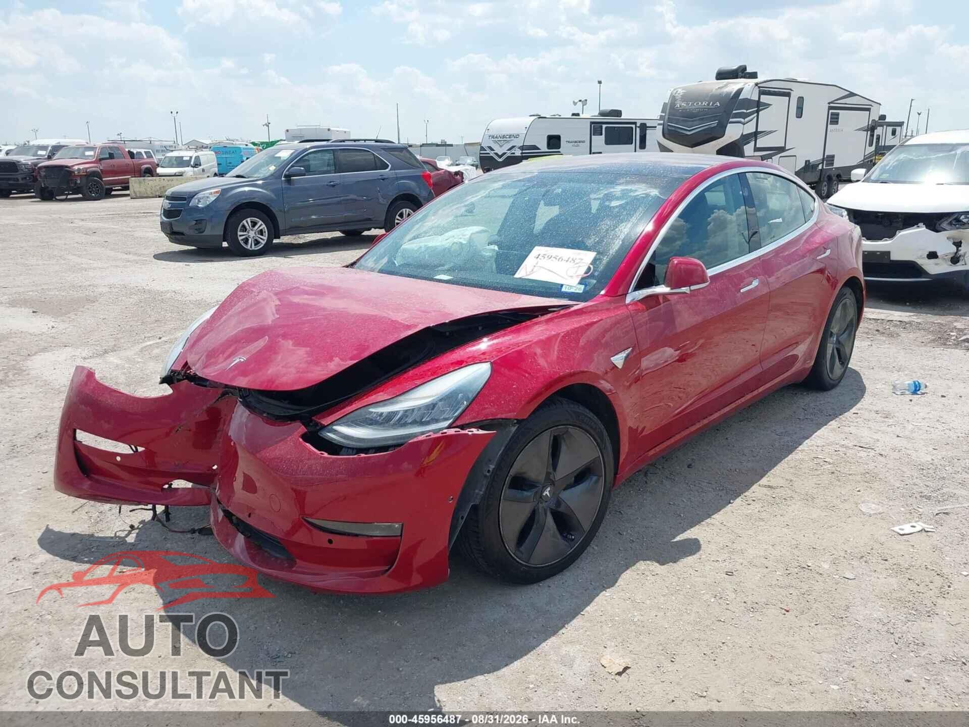 TESLA MODEL 3 2018 - 5YJ3E1EB7JF104924