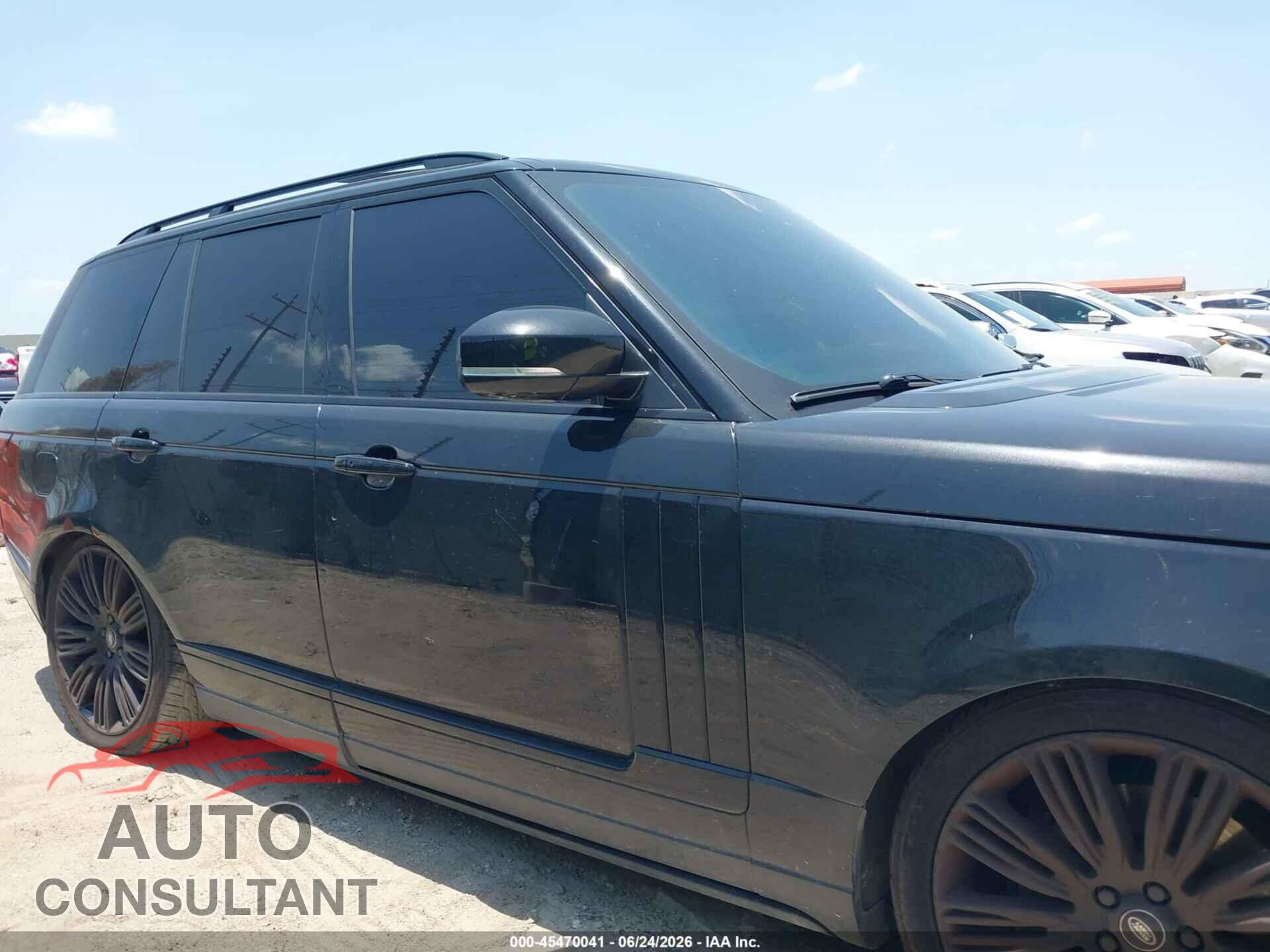 LAND ROVER RANGE ROVER 2013 - SALGV2EF8DA118427