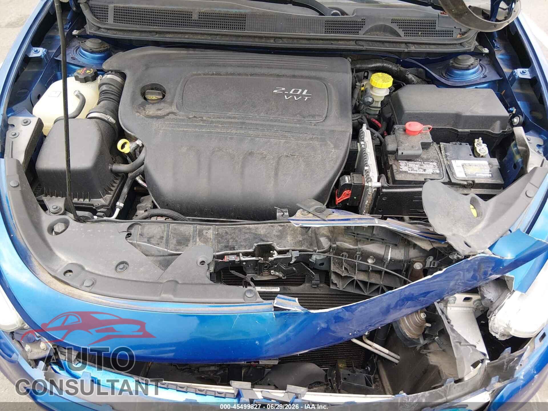 DODGE DART 2013 - 1C3CDFBA9DD152386