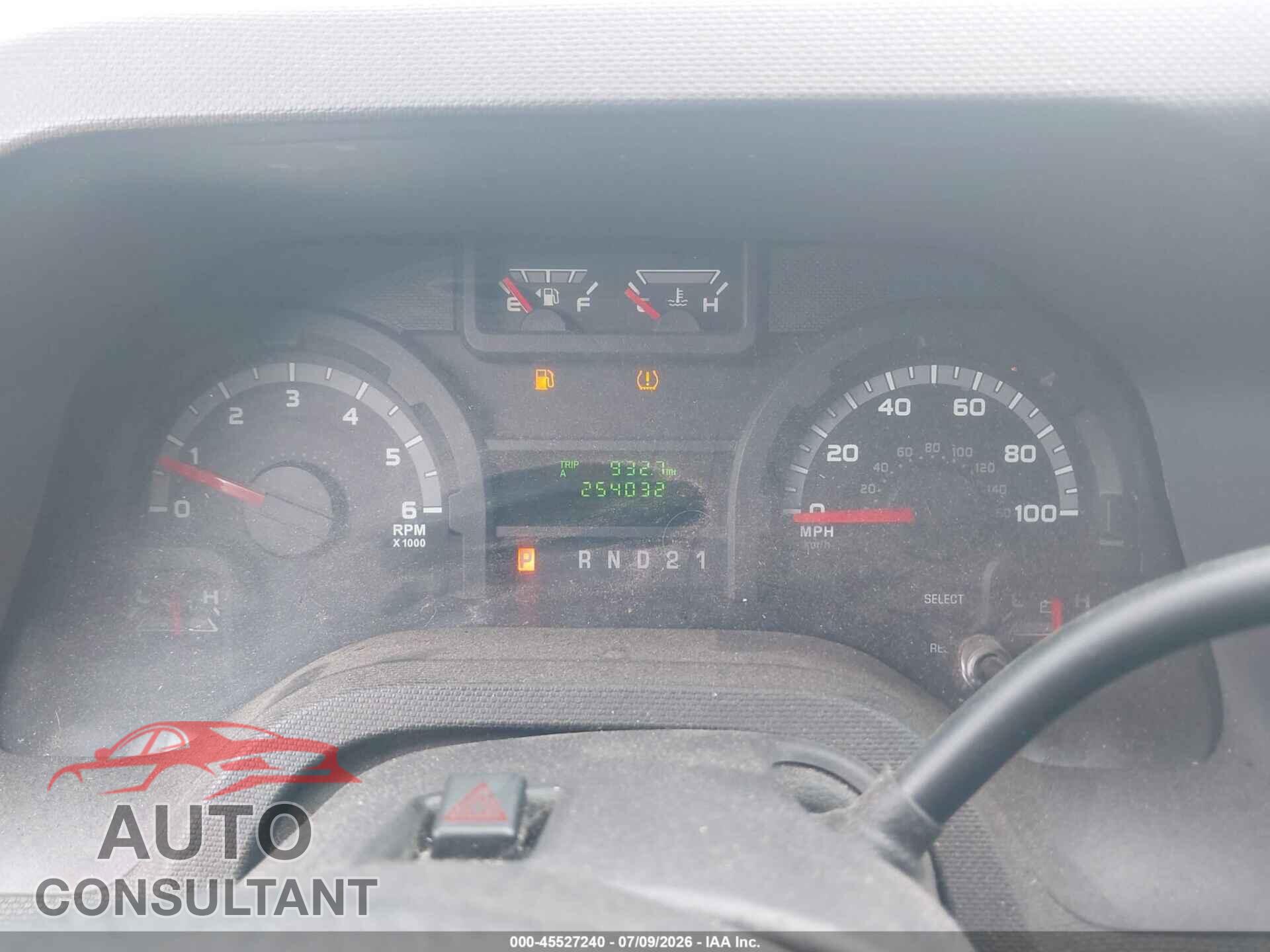 FORD E-250 2013 - 1FTNS2EW1DDA14285
