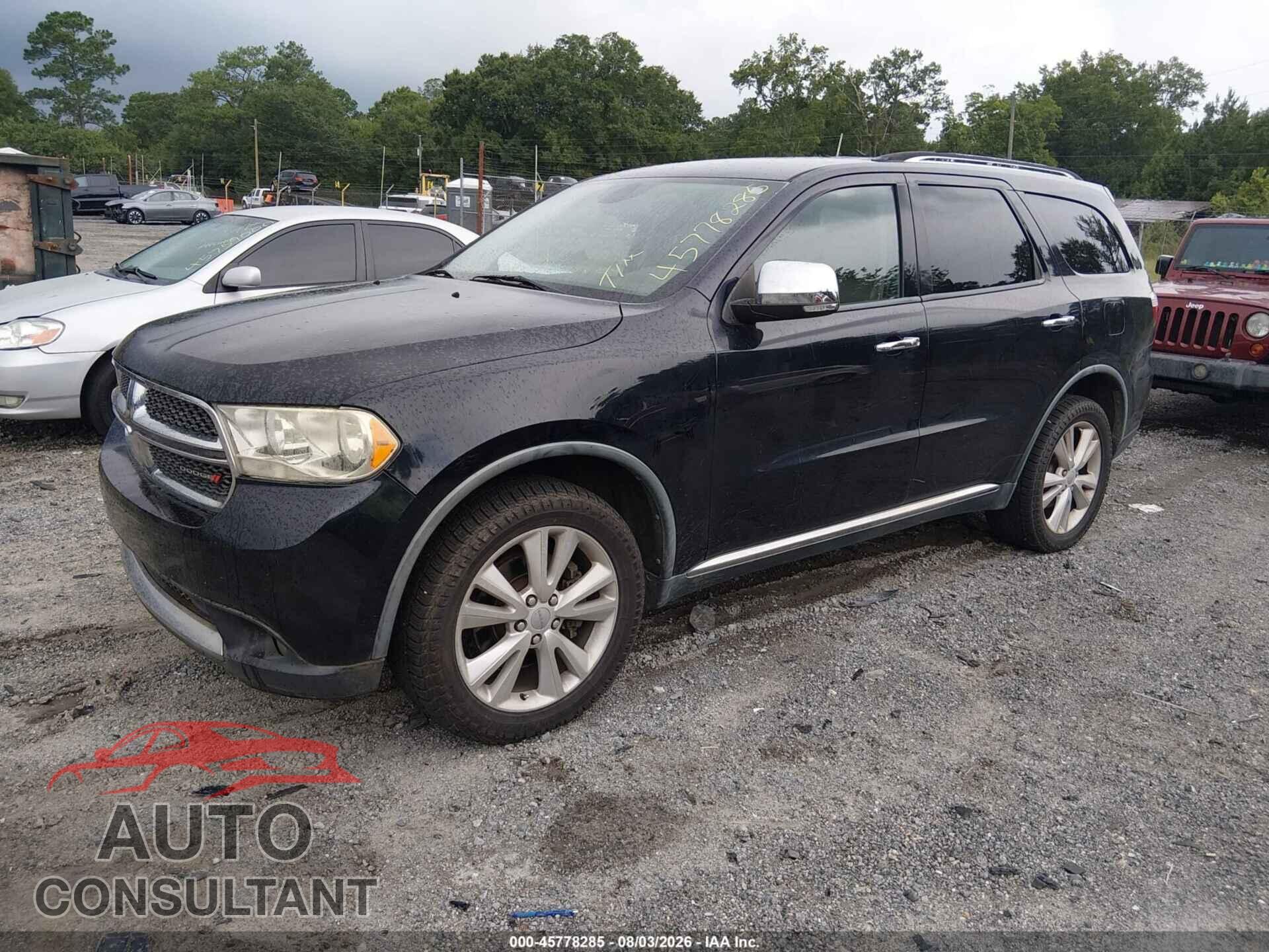 DODGE DURANGO 2011 - 1D4SD4GT3BC696880