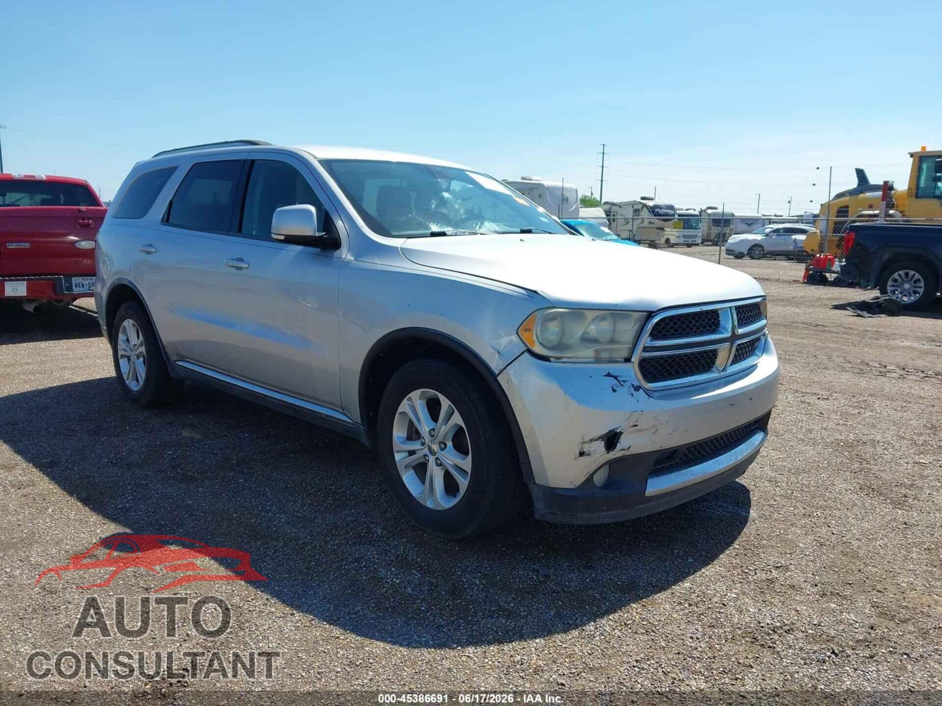 DODGE DURANGO 2011 - 1D4RD4GG3BC598188