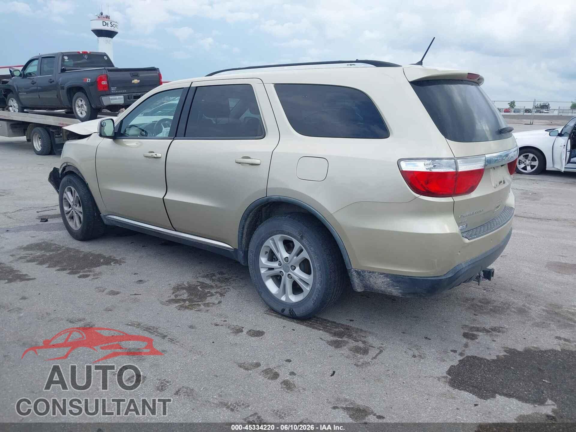 DODGE DURANGO 2011 - 1D4RE4GG8BC740743