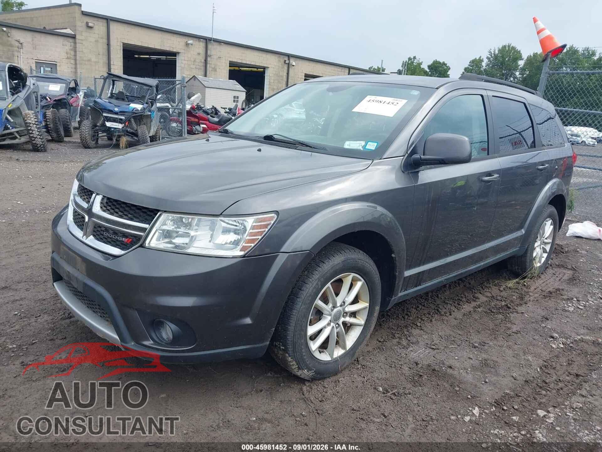 DODGE JOURNEY 2015 - 3C4PDDBG3FT618963