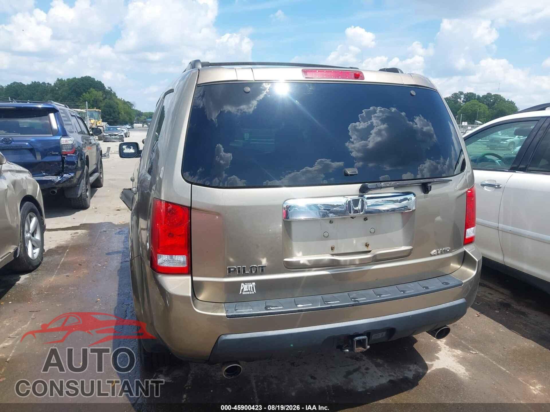 HONDA PILOT 2011 - 5FNYF4H53BB088071