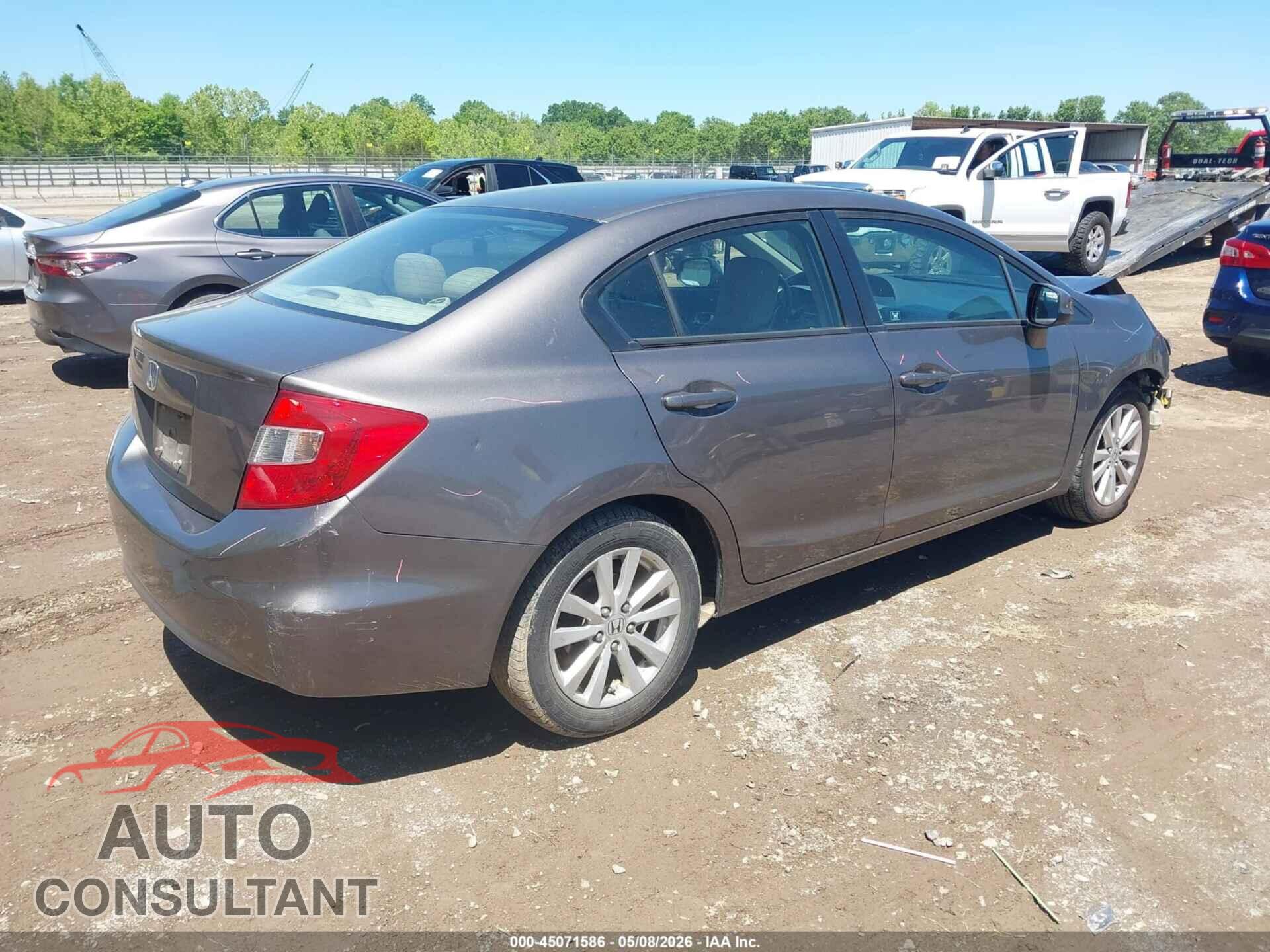 HONDA CIVIC 2012 - 19XFB2F97CE044689