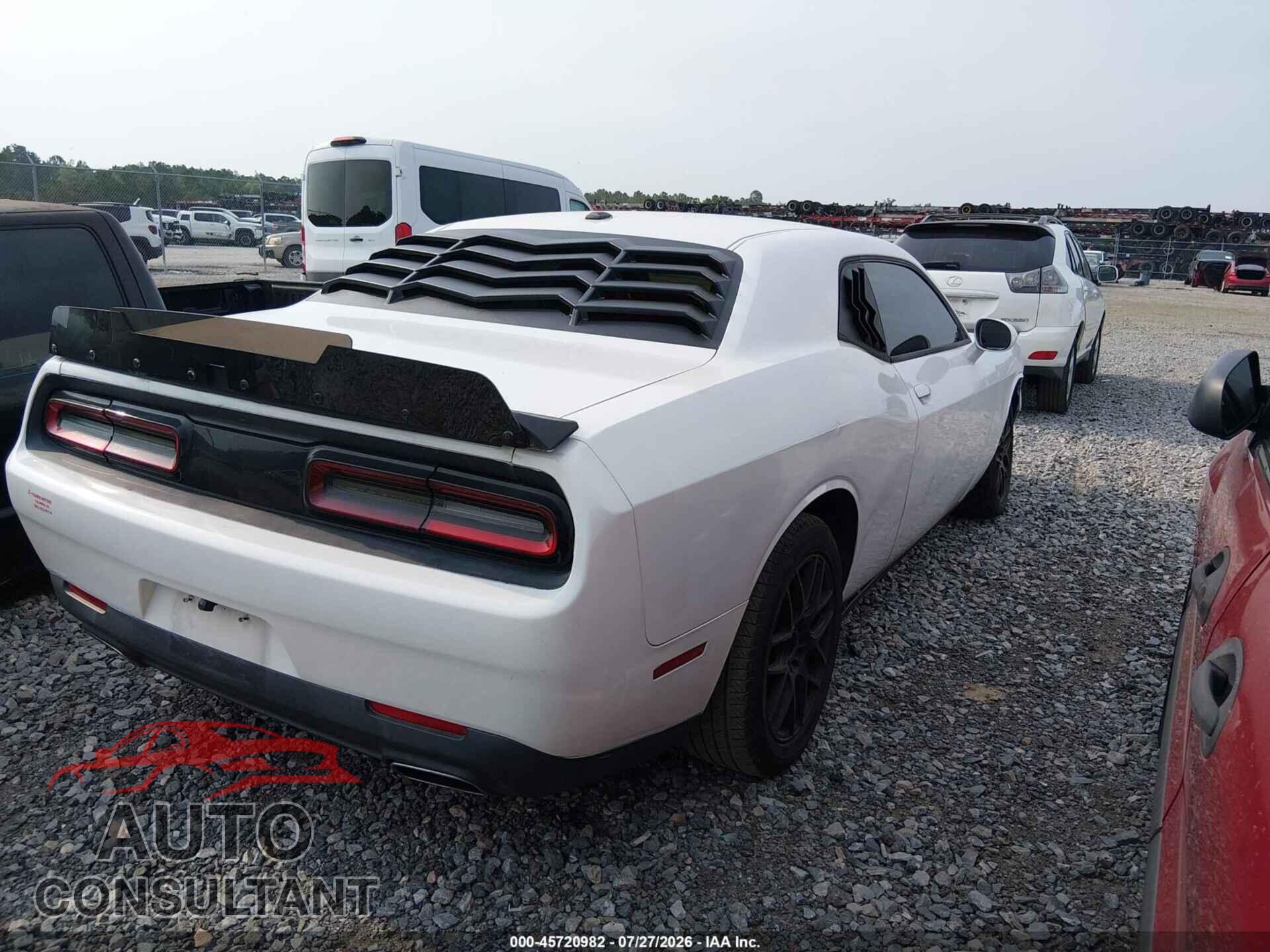 DODGE CHALLENGER 2017 - 2C3CDZAG9HH568888