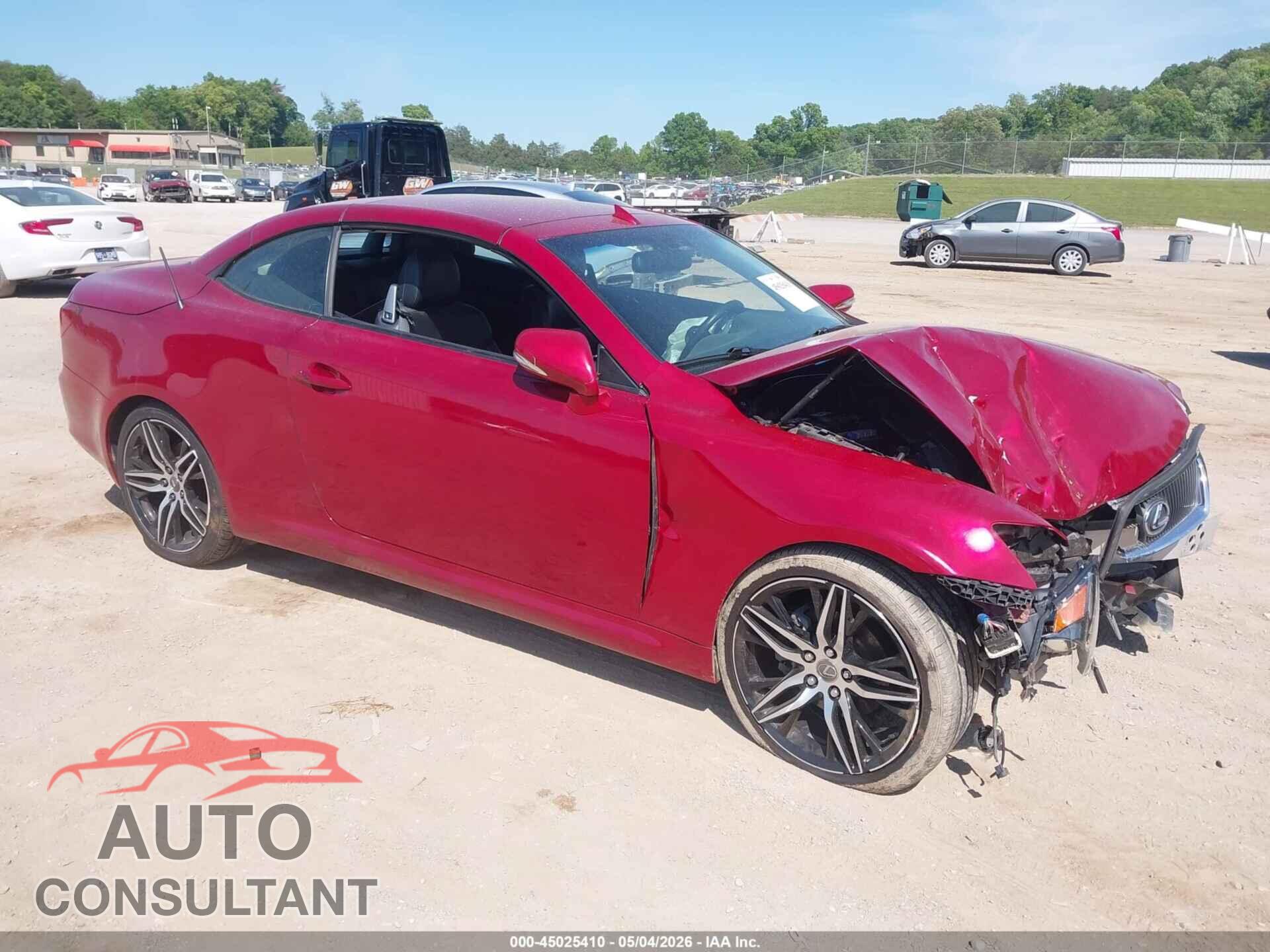 LEXUS IS 250C 2013 - JTHFF2C21D2529029