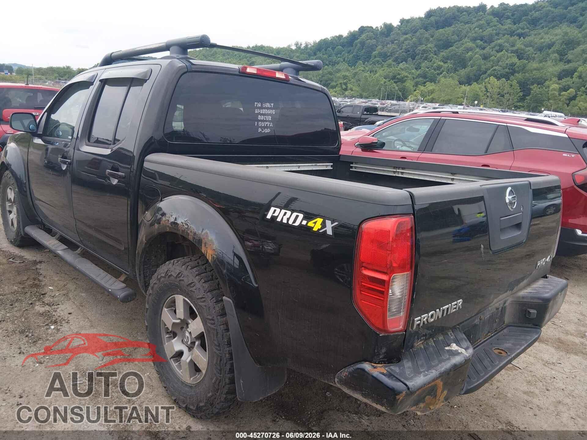 NISSAN FRONTIER 2011 - 1N6AD0EV9BC448488