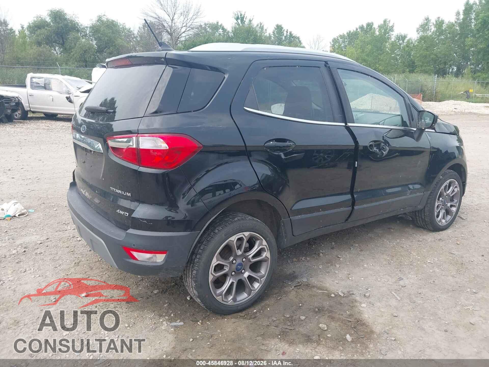 FORD ECOSPORT 2019 - MAJ6S3KL6KC307693