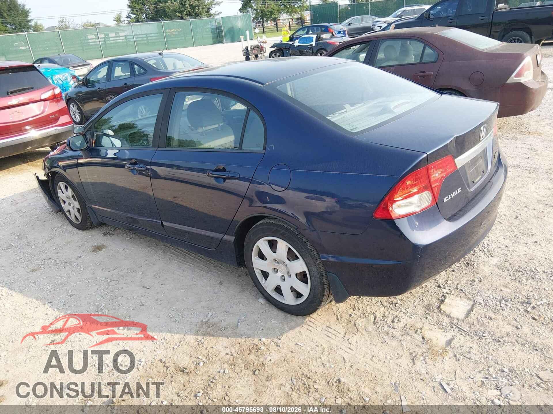 HONDA CIVIC 2010 - 19XFA1F5XAE086183