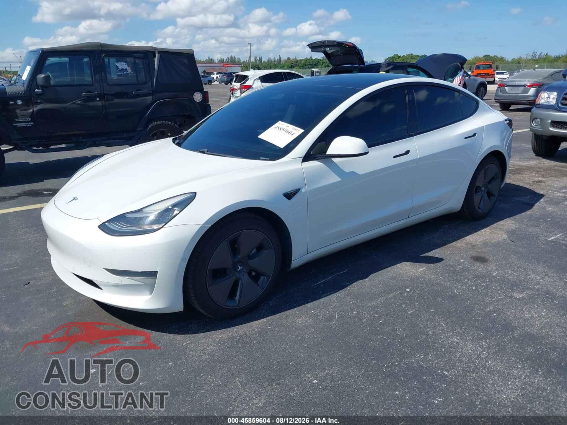 TESLA MODEL 3 2021 - 5YJ3E1EA4MF854342
