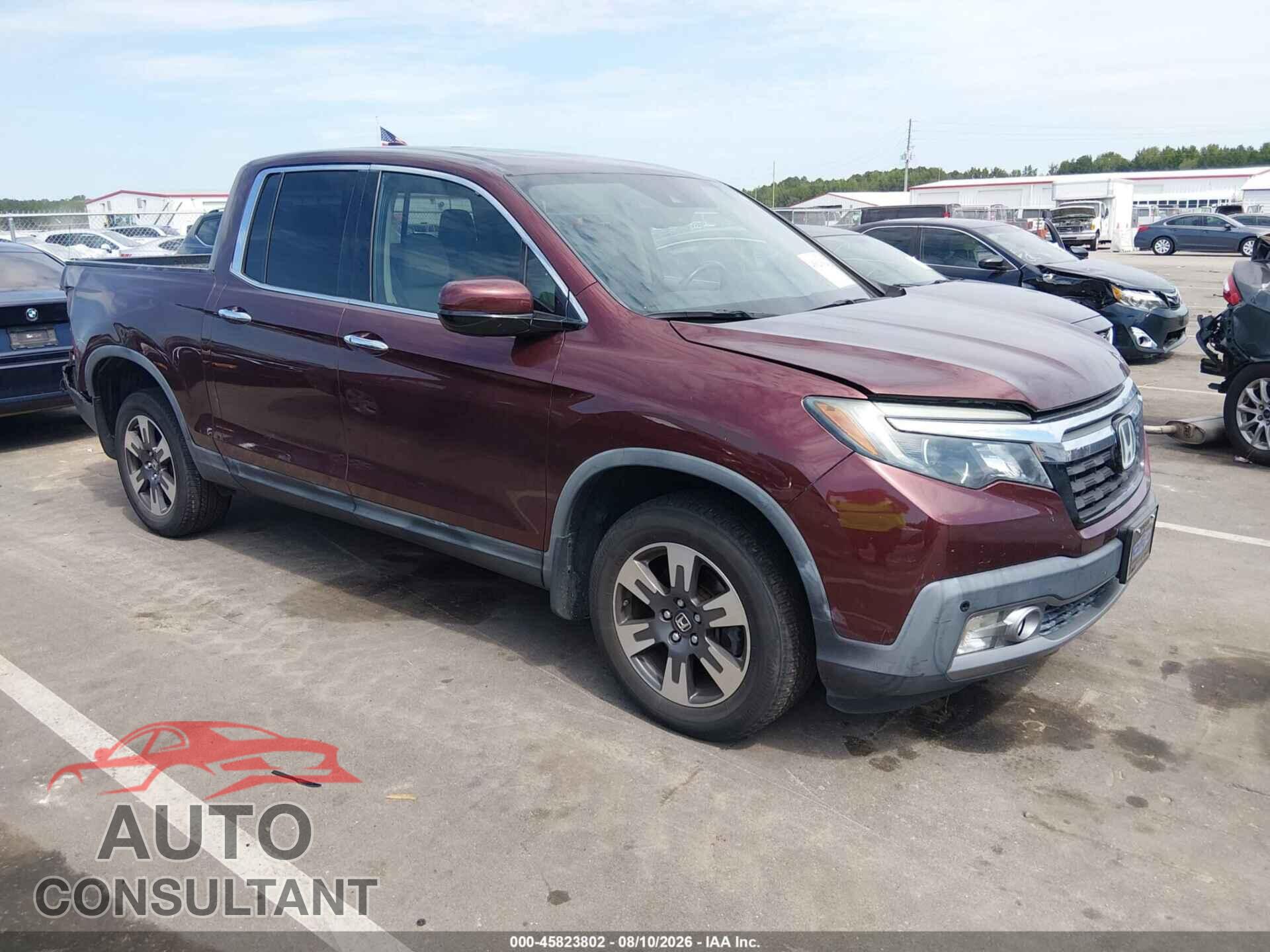 HONDA RIDGELINE 2017 - 5FPYK3F76HB031387