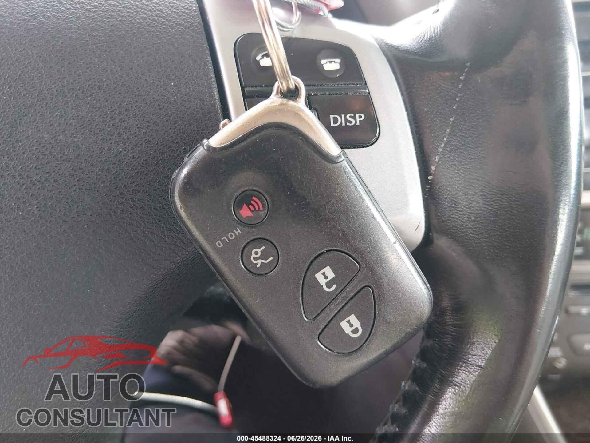LEXUS IS 250 2011 - JTHBF5C26B5135165