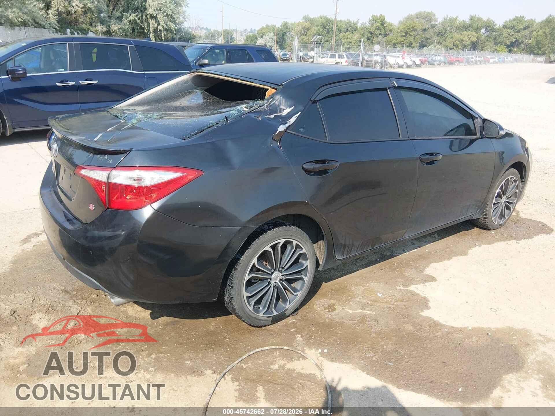 TOYOTA COROLLA 2014 - 2T1BURHEXEC093205