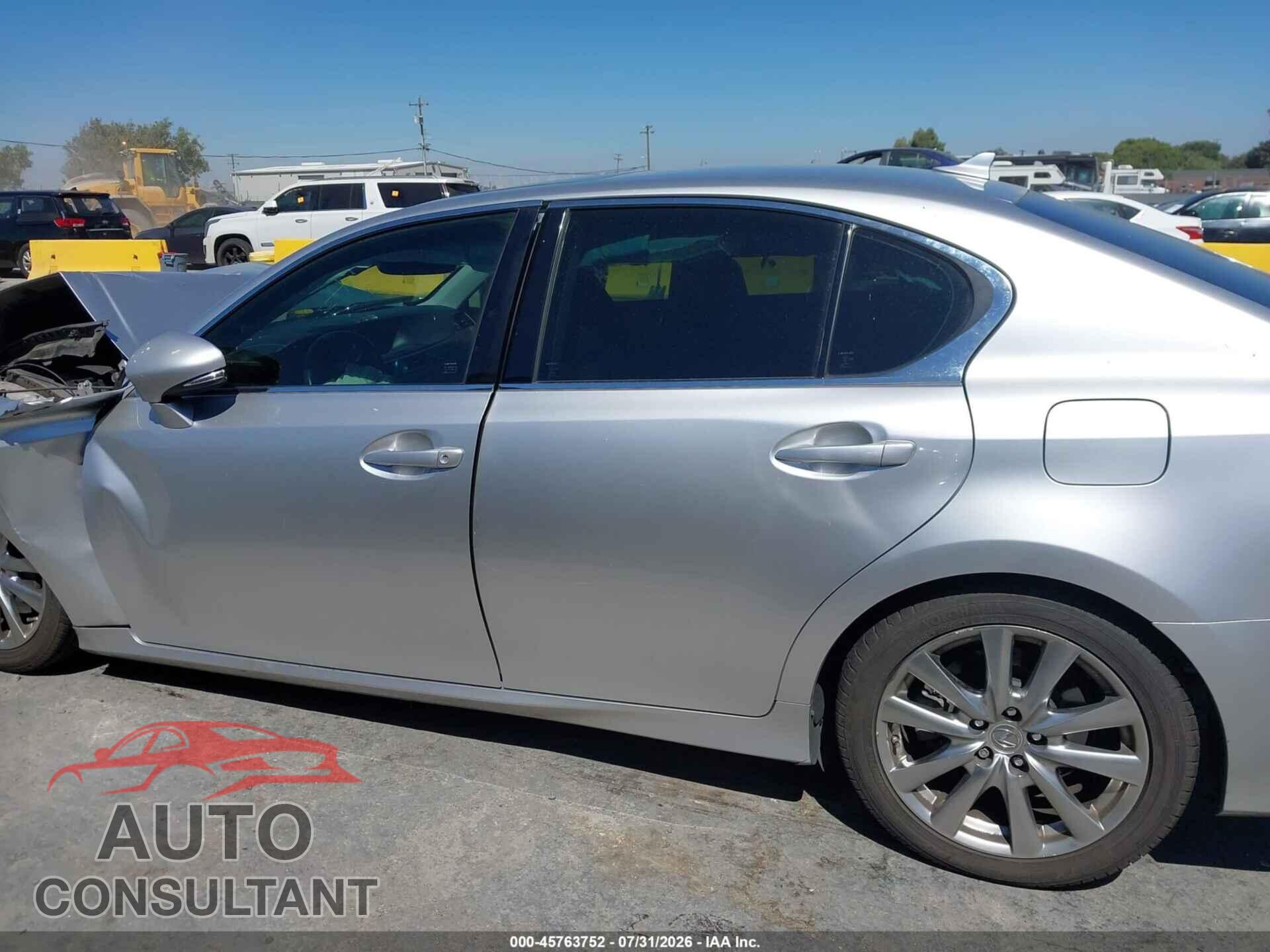 LEXUS GS 350 2013 - JTHBE1BL0D5008145