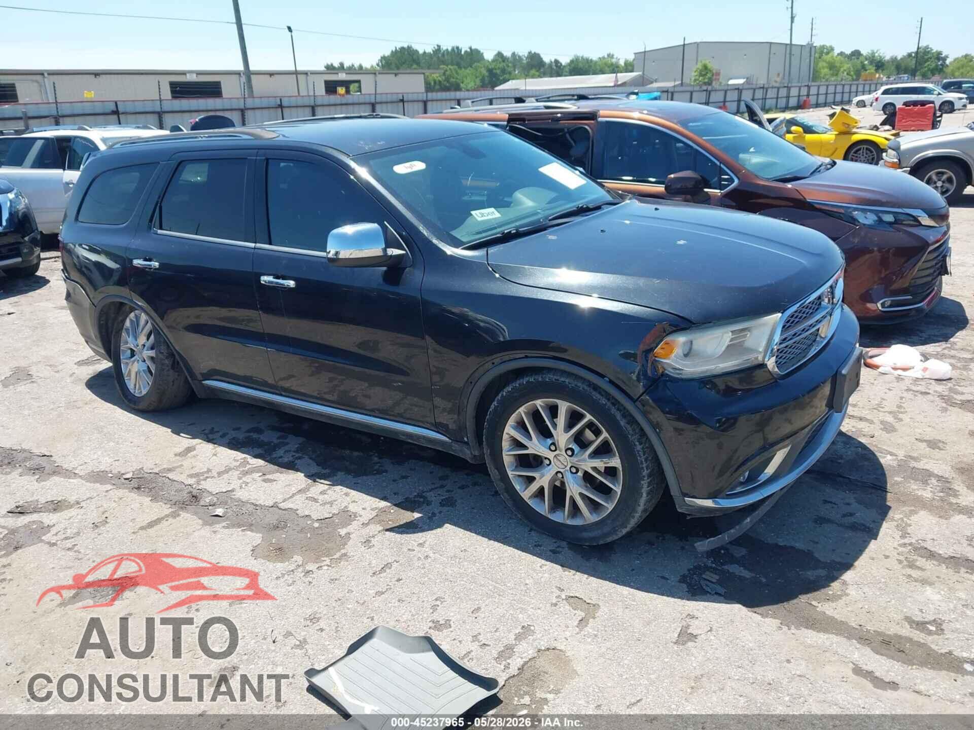 DODGE DURANGO 2016 - 1C4RDHAG7GC315215