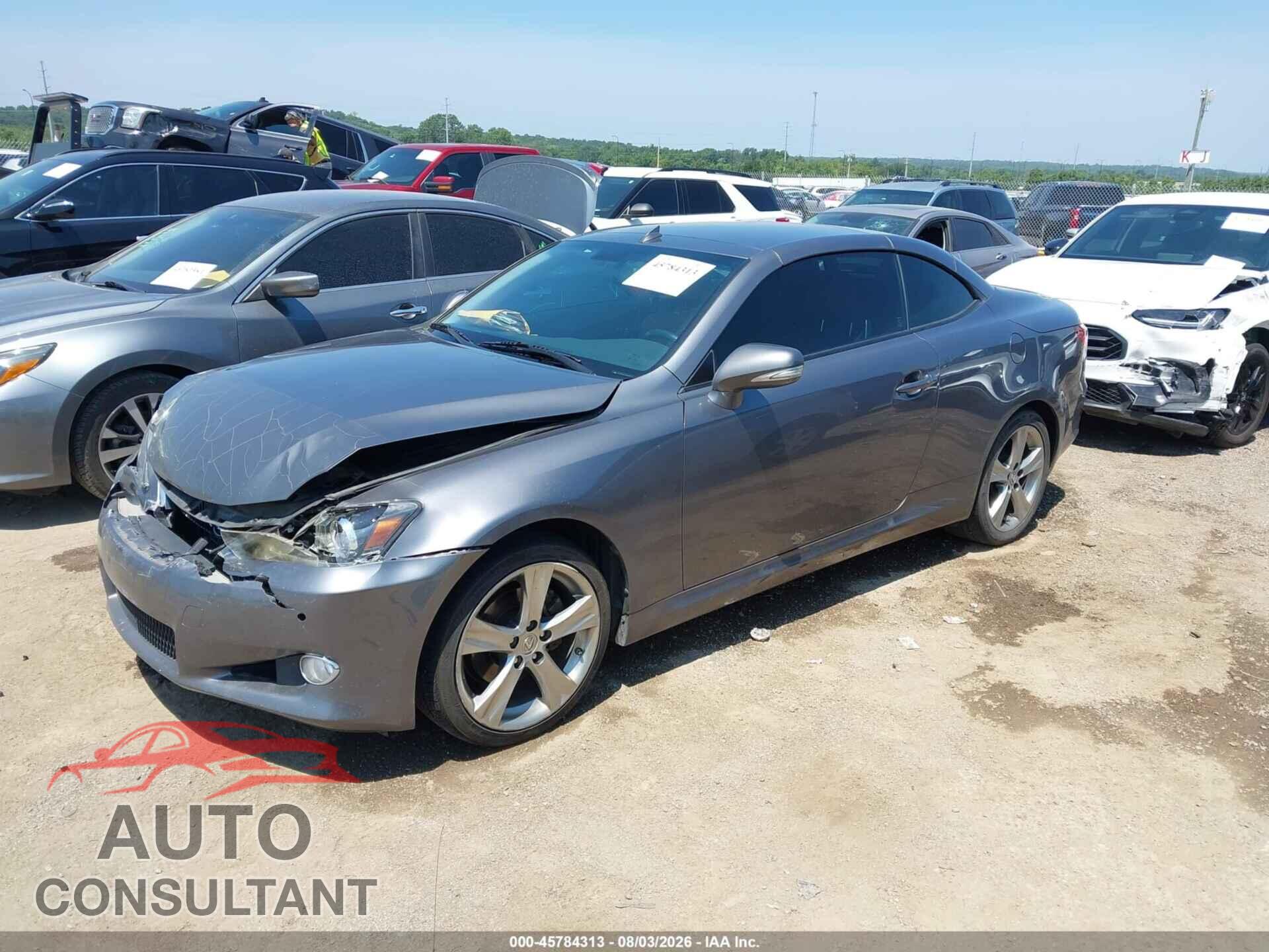 LEXUS IS 250C 2012 - JTHFF2C22C2526221
