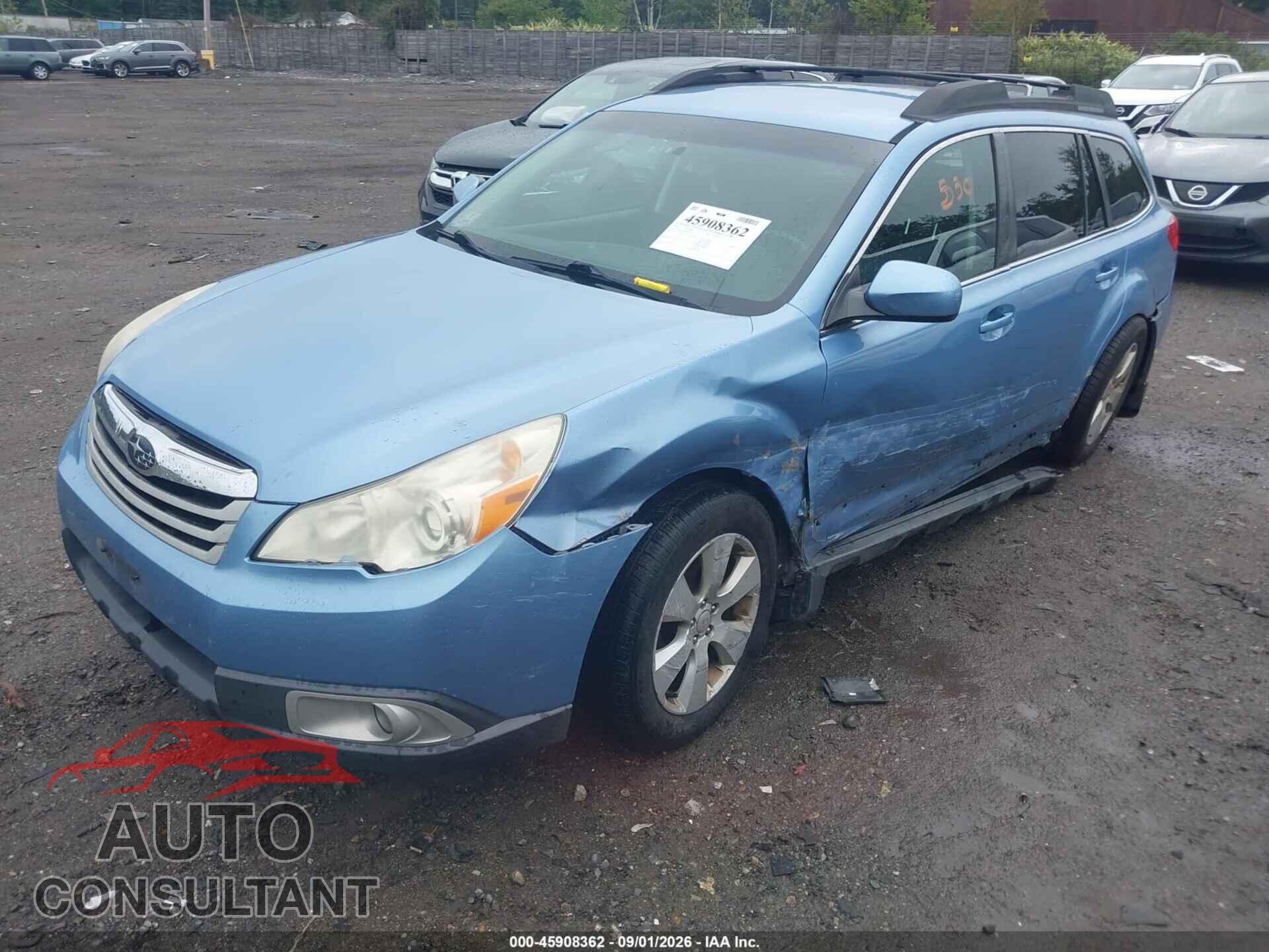 SUBARU OUTBACK 2010 - 4S4BRBCC8A3335227