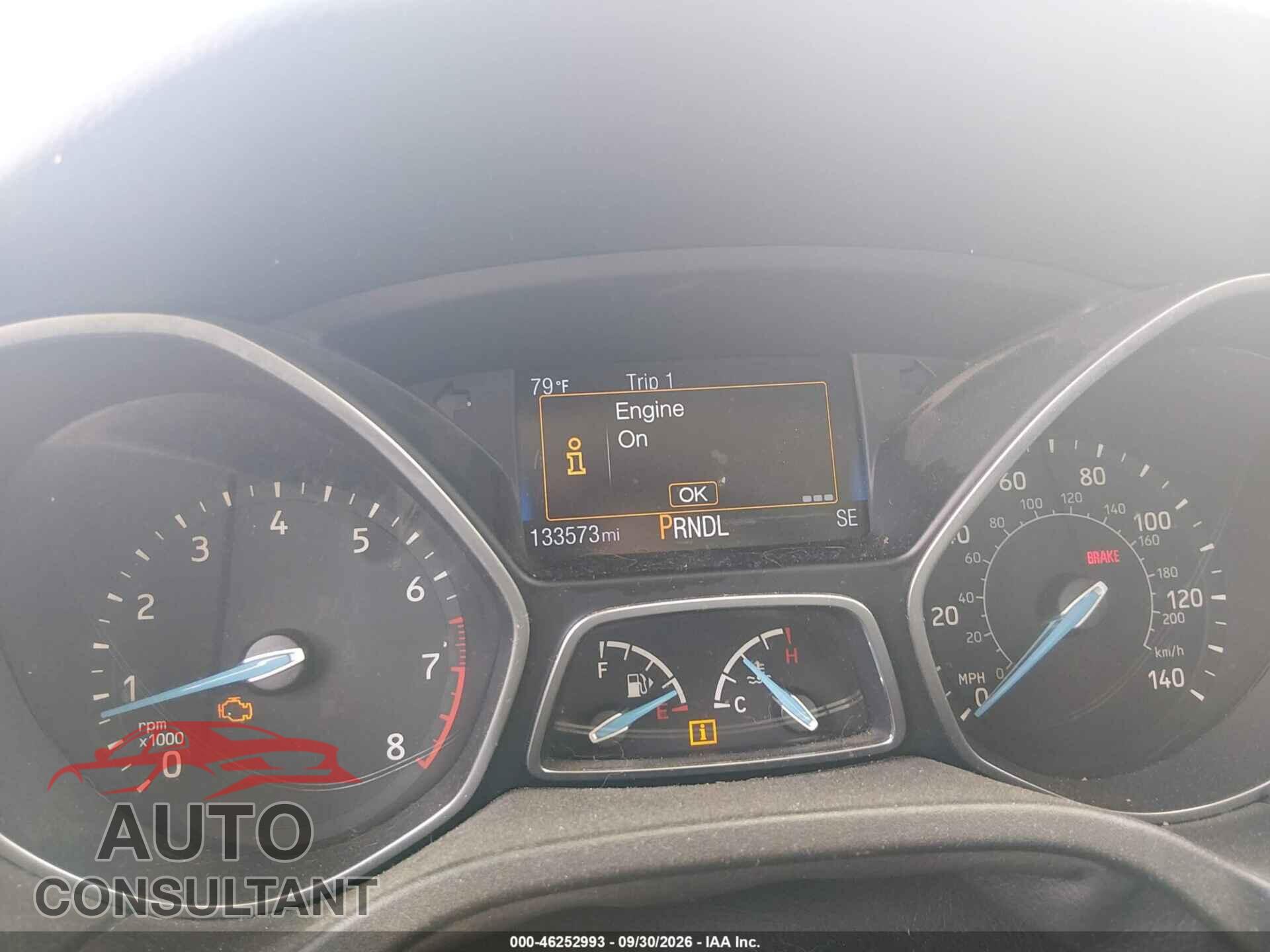 FORD FOCUS 2017 - 1FADP3F29HL304323