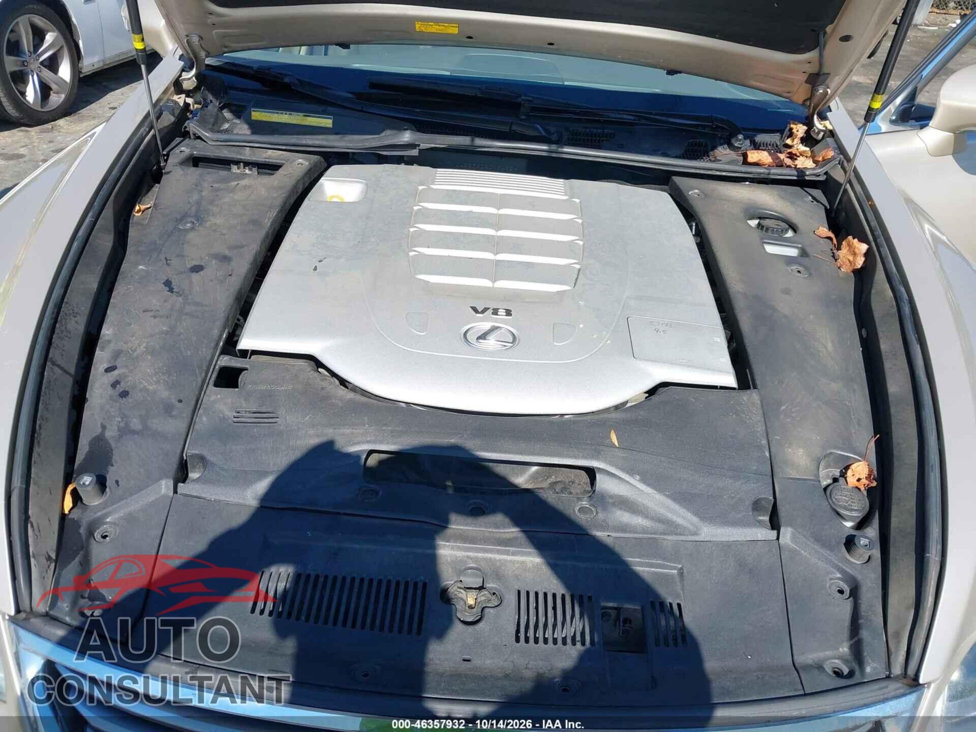 LEXUS LS 460 2013 - JTHCL5EF5D5019455