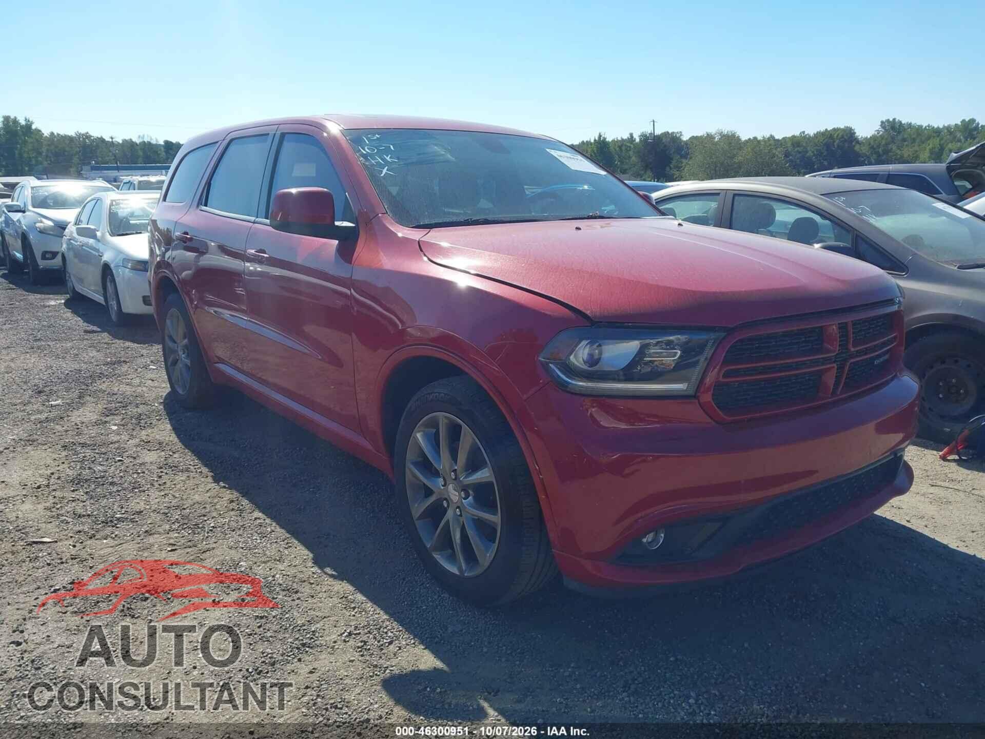 DODGE DURANGO 2014 - 1C4RDHAG4EC438192