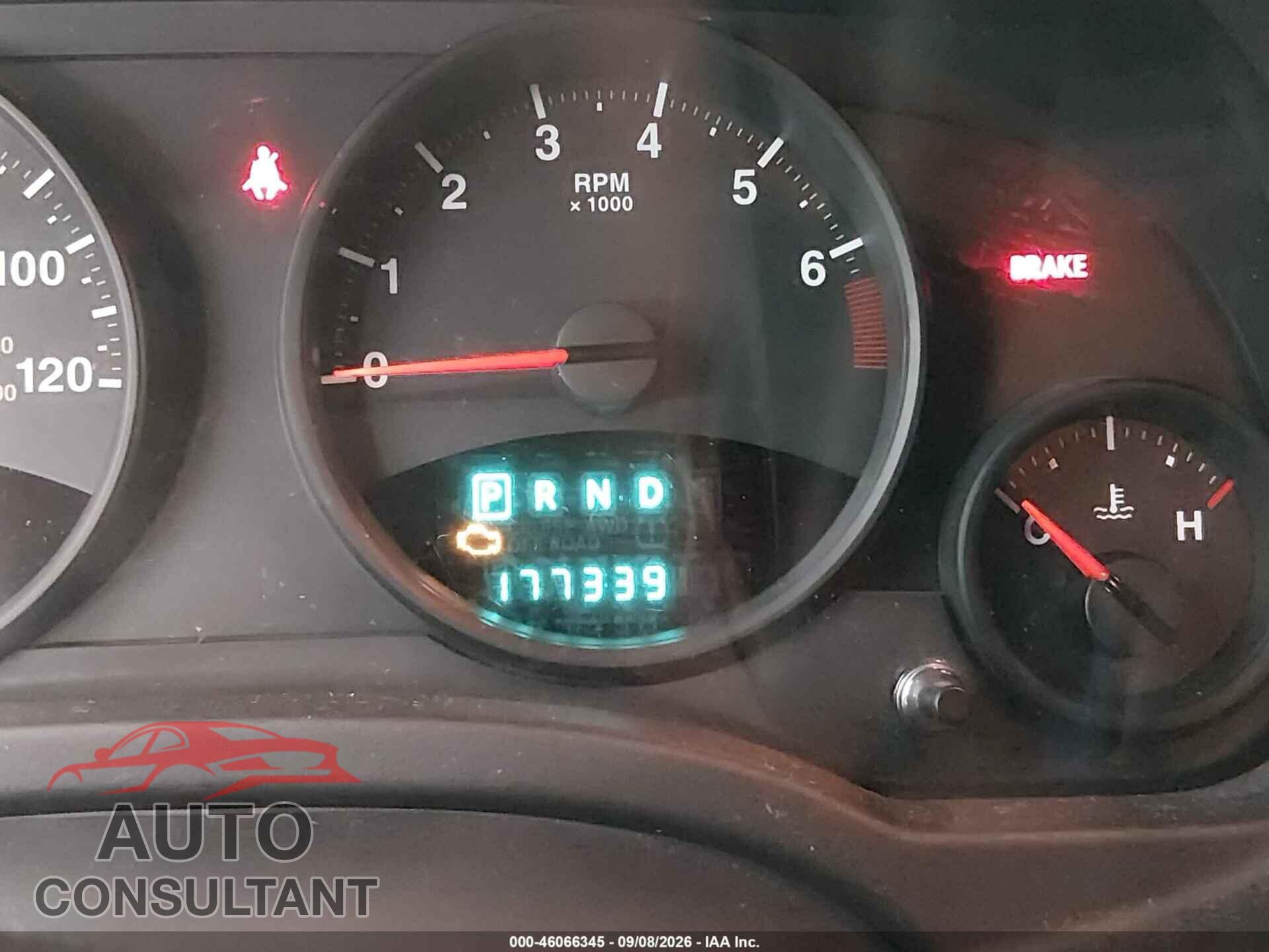 JEEP COMPASS 2012 - 1C4NJDEB8CD604302