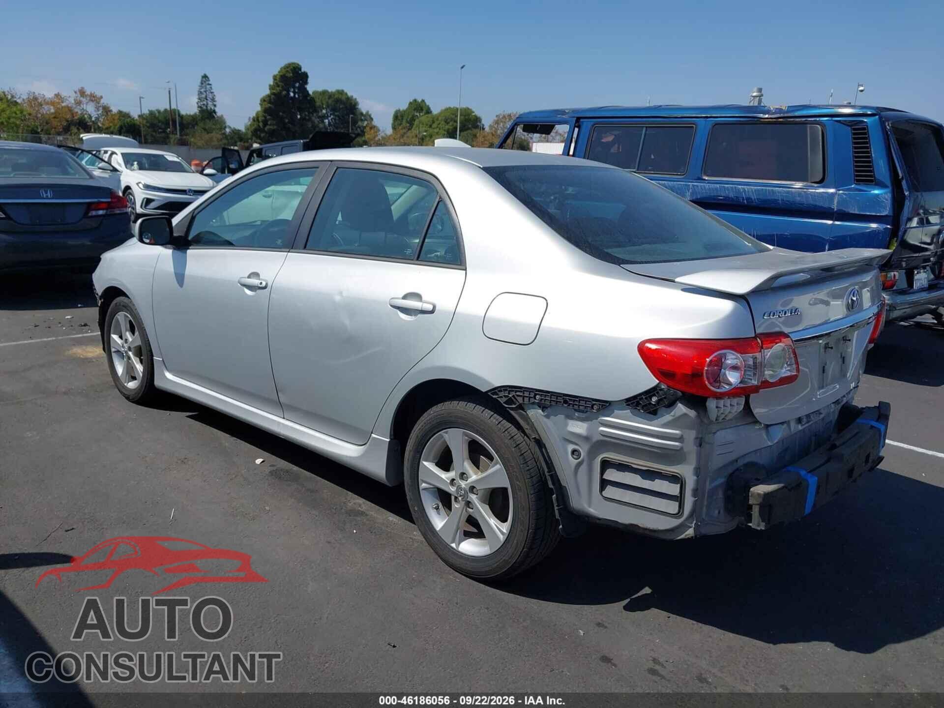 TOYOTA COROLLA 2013 - 5YFBU4EE7DP212382