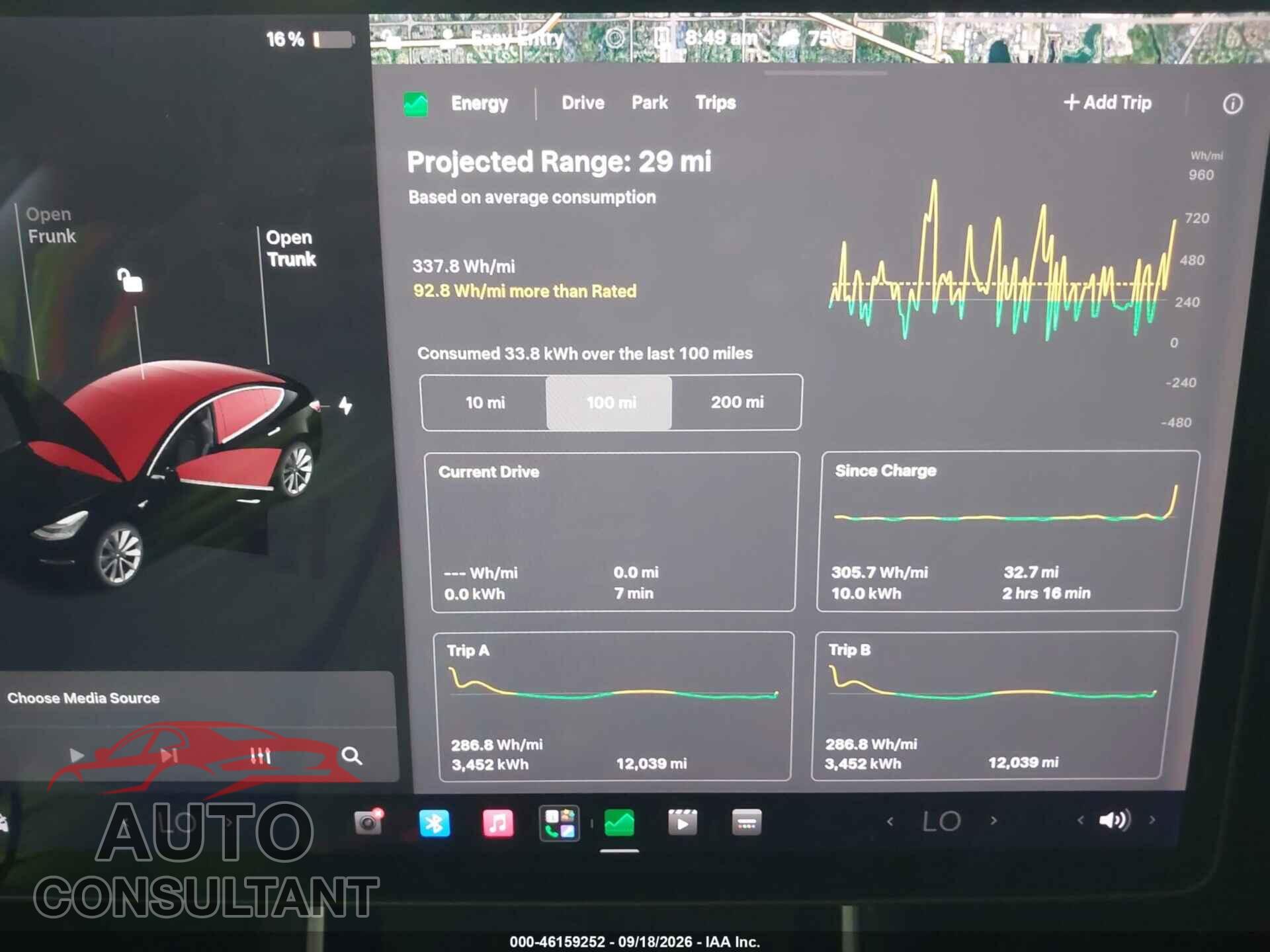 TESLA MODEL 3 2018 - 5YJ3E1EB0JF117451