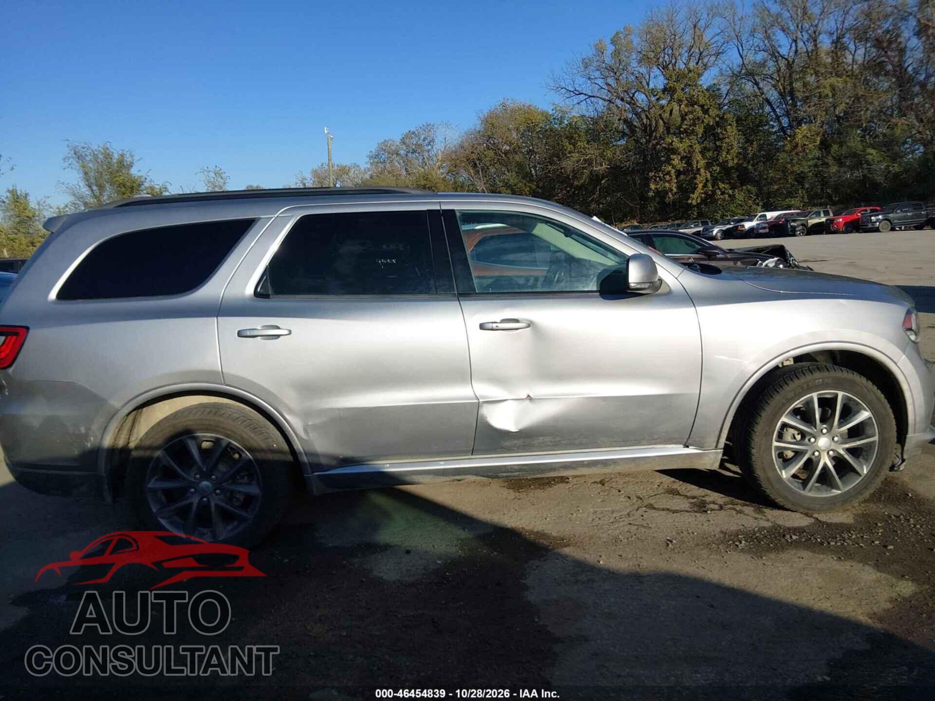DODGE DURANGO 2017 - 1C4RDJDG8HC870968
