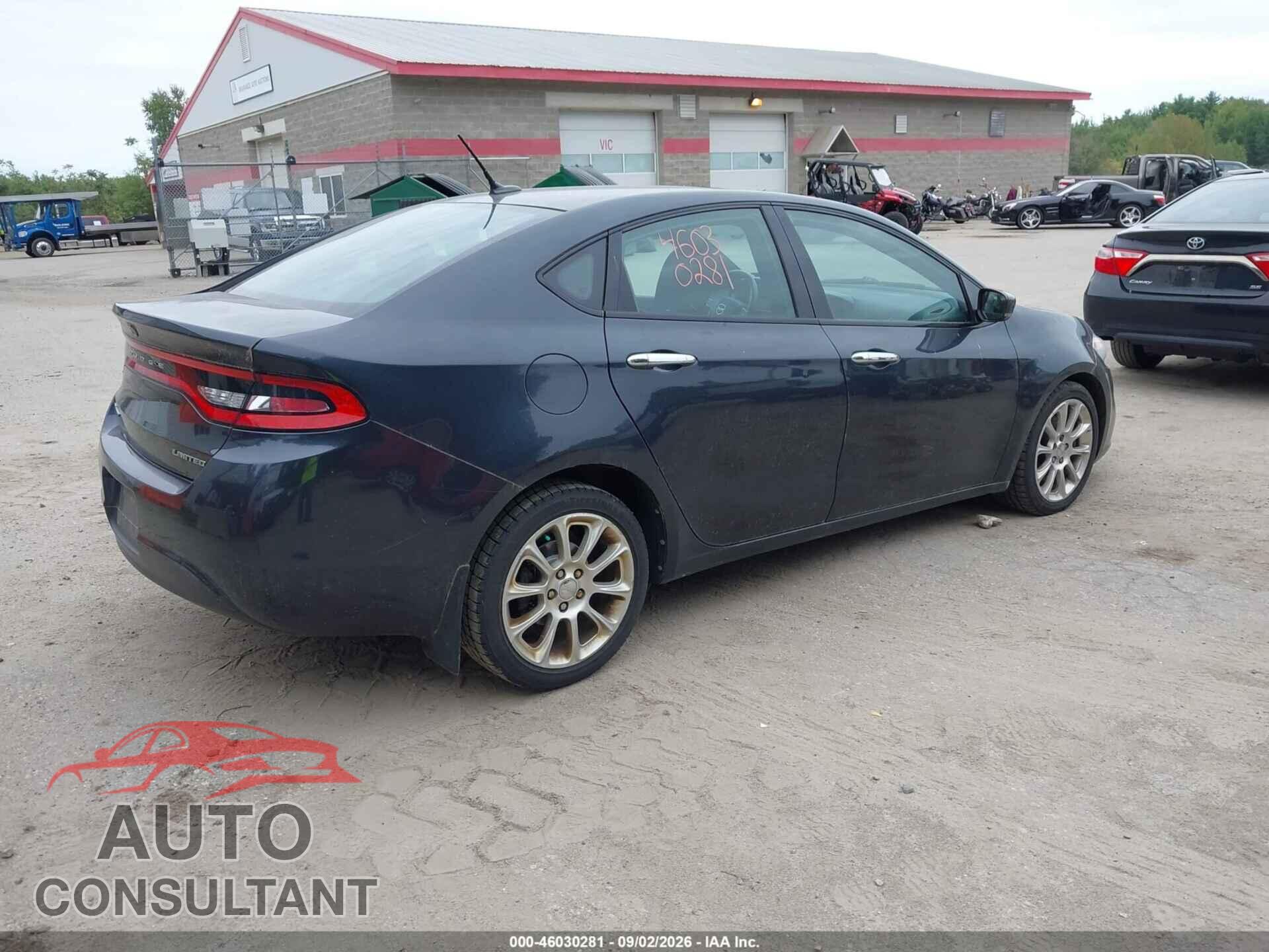 DODGE DART 2013 - 1C3CDFCA9DD268024