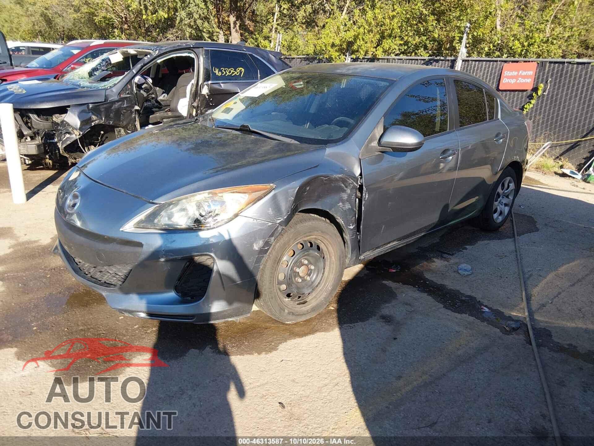 MAZDA MAZDA3 2012 - JM1BL1UF1C1502468