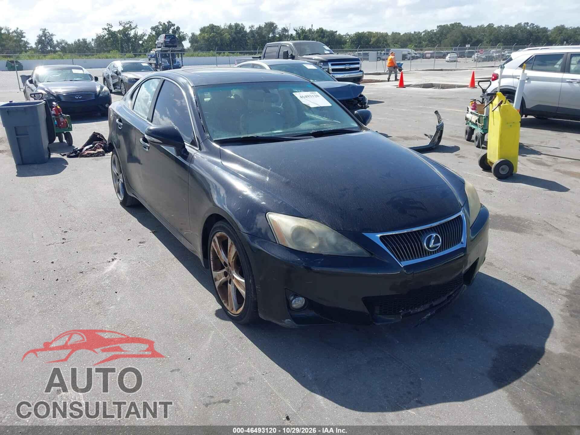 LEXUS IS 250 2012 - JTHBF5C28C5163423