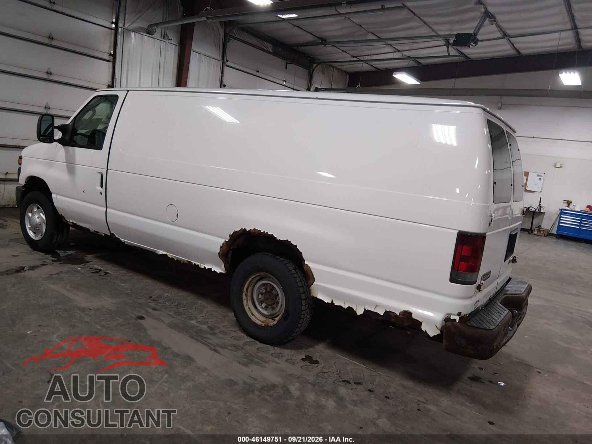 FORD ECONOLINE CARGO VAN 2009 - 1FTSS34L69DA55843