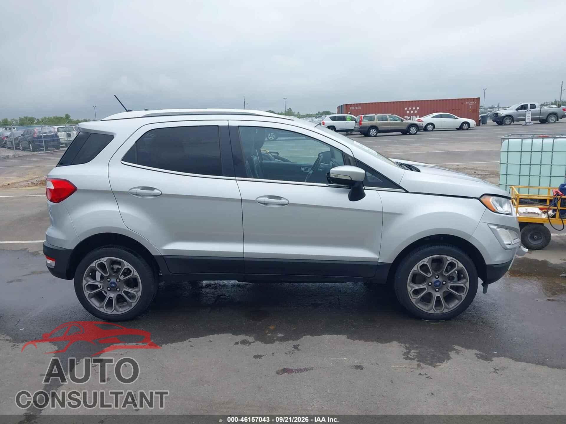 FORD ECOSPORT 2020 - MAJ6S3KL0LC362836