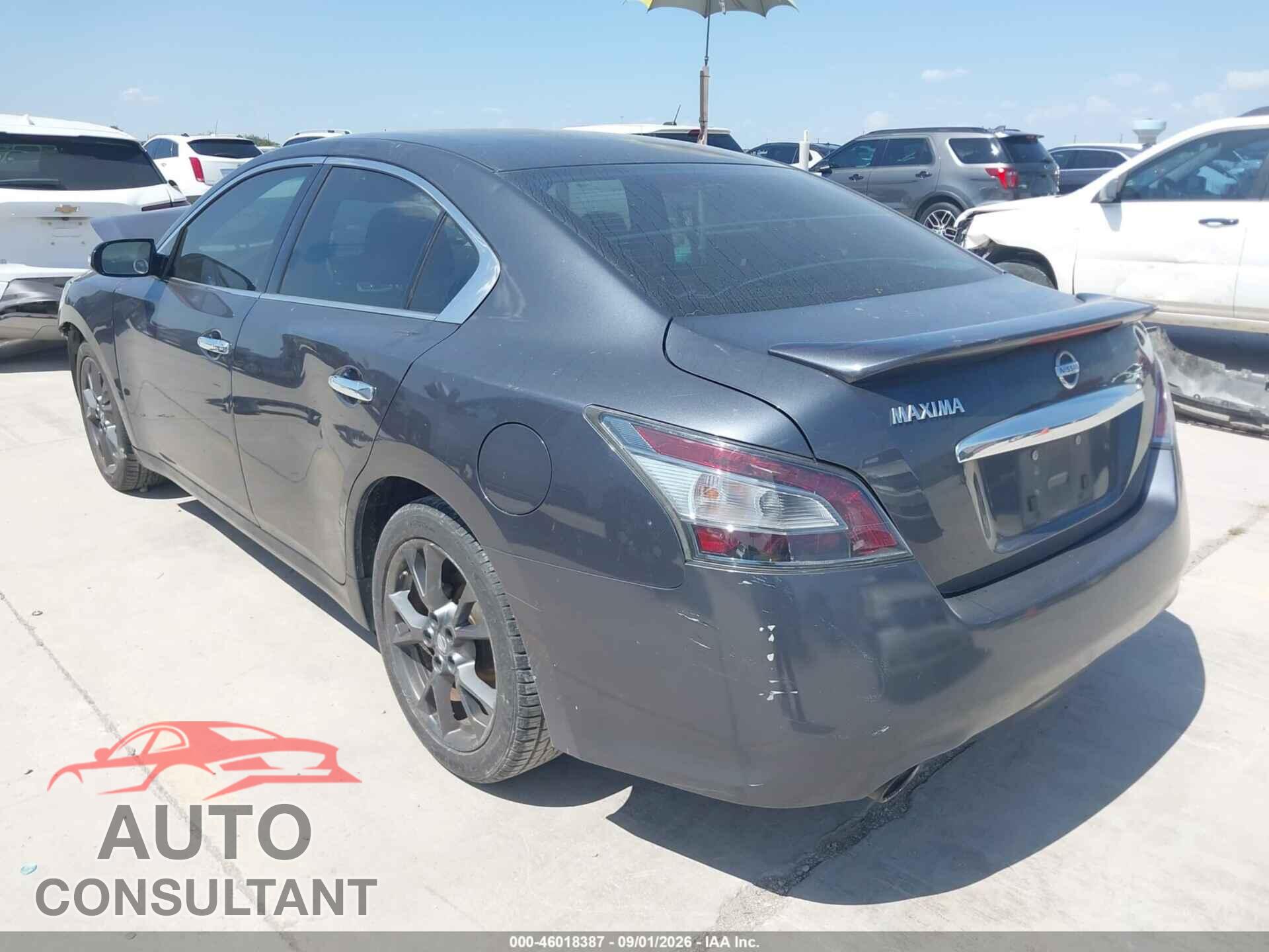 NISSAN MAXIMA 2012 - 1N4AA5AP4CC831701