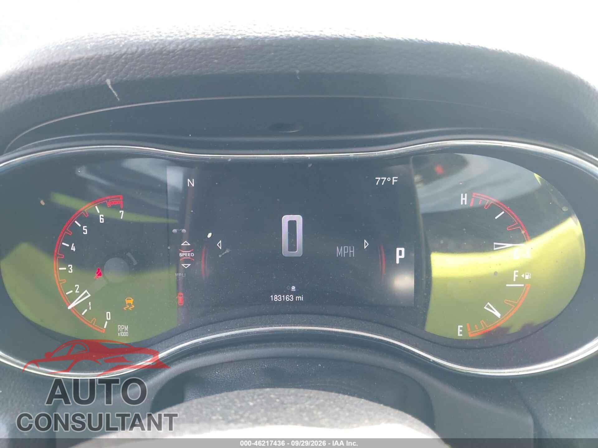 DODGE DURANGO 2015 - 1C4RDJDG8FC202360