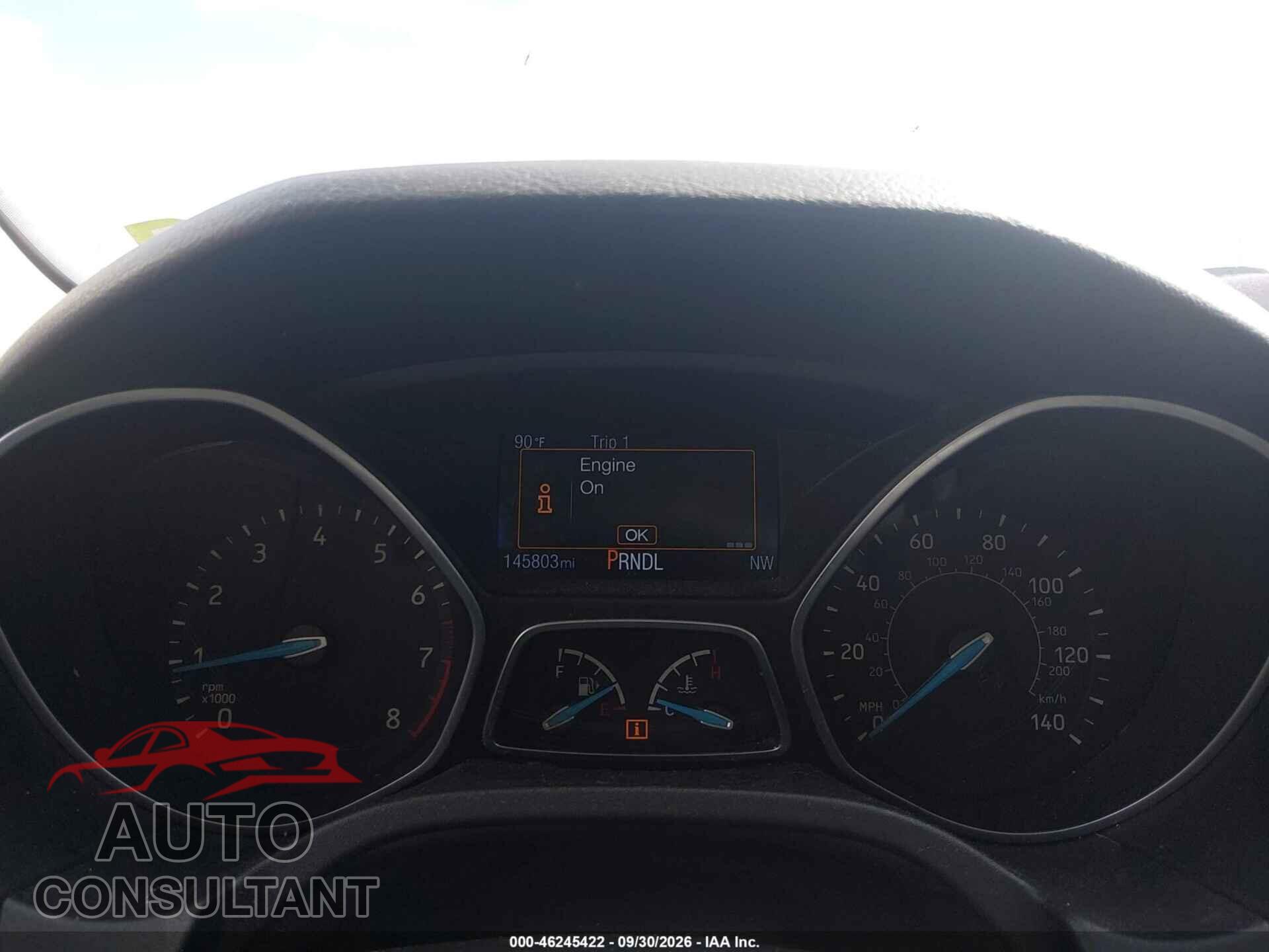 FORD FOCUS 2017 - 1FADP3F2XHL217658