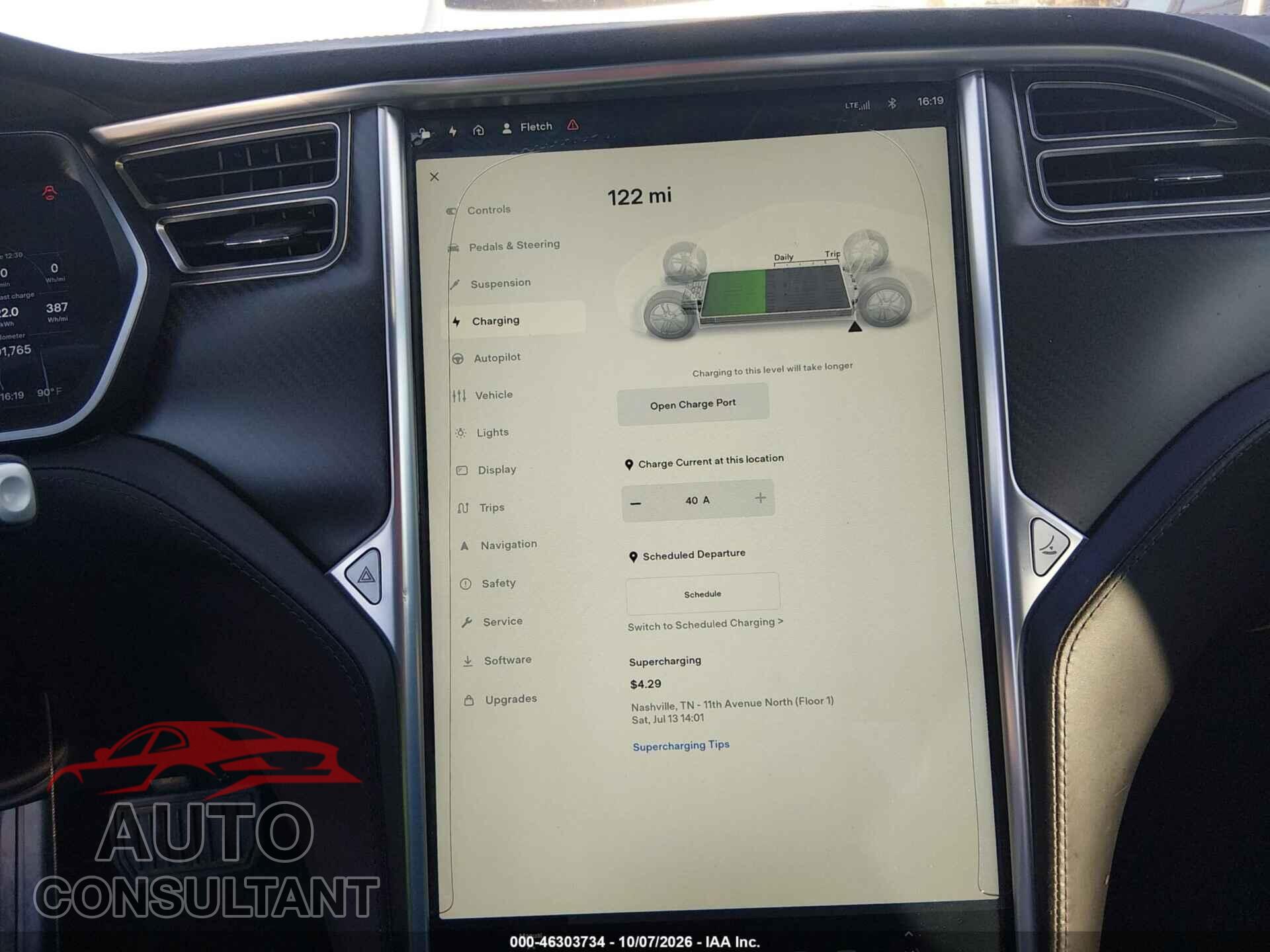 TESLA MODEL S 2016 - 5YJSA1E28GF129394