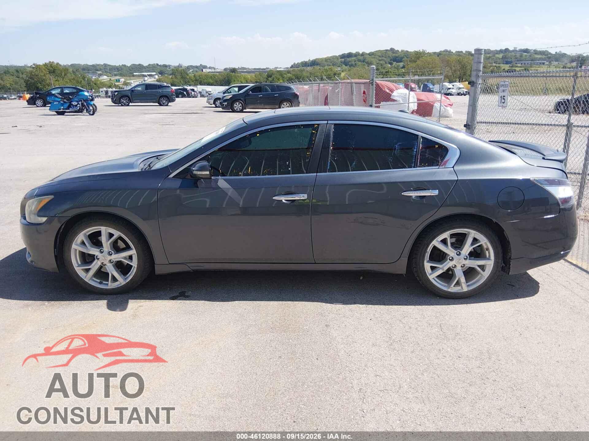 NISSAN MAXIMA 2012 - 1N4AA5AP2CC862347