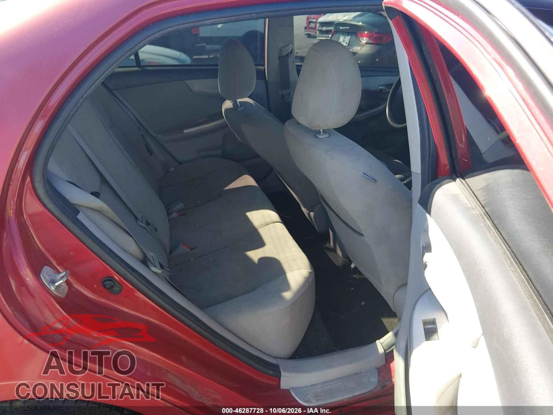 TOYOTA COROLLA 2012 - 2T1BU4EE5CC862536