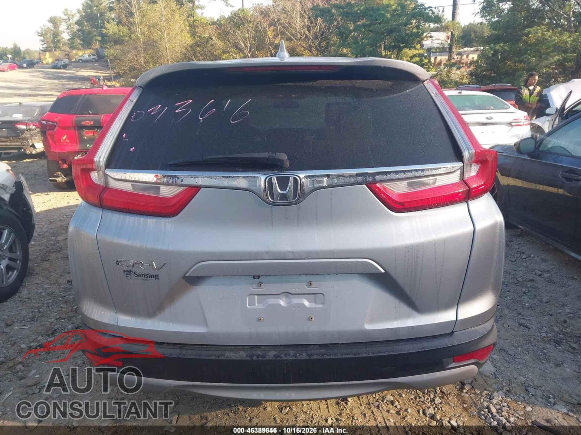 HONDA CR-V 2017 - 7FARW1H58HE033616