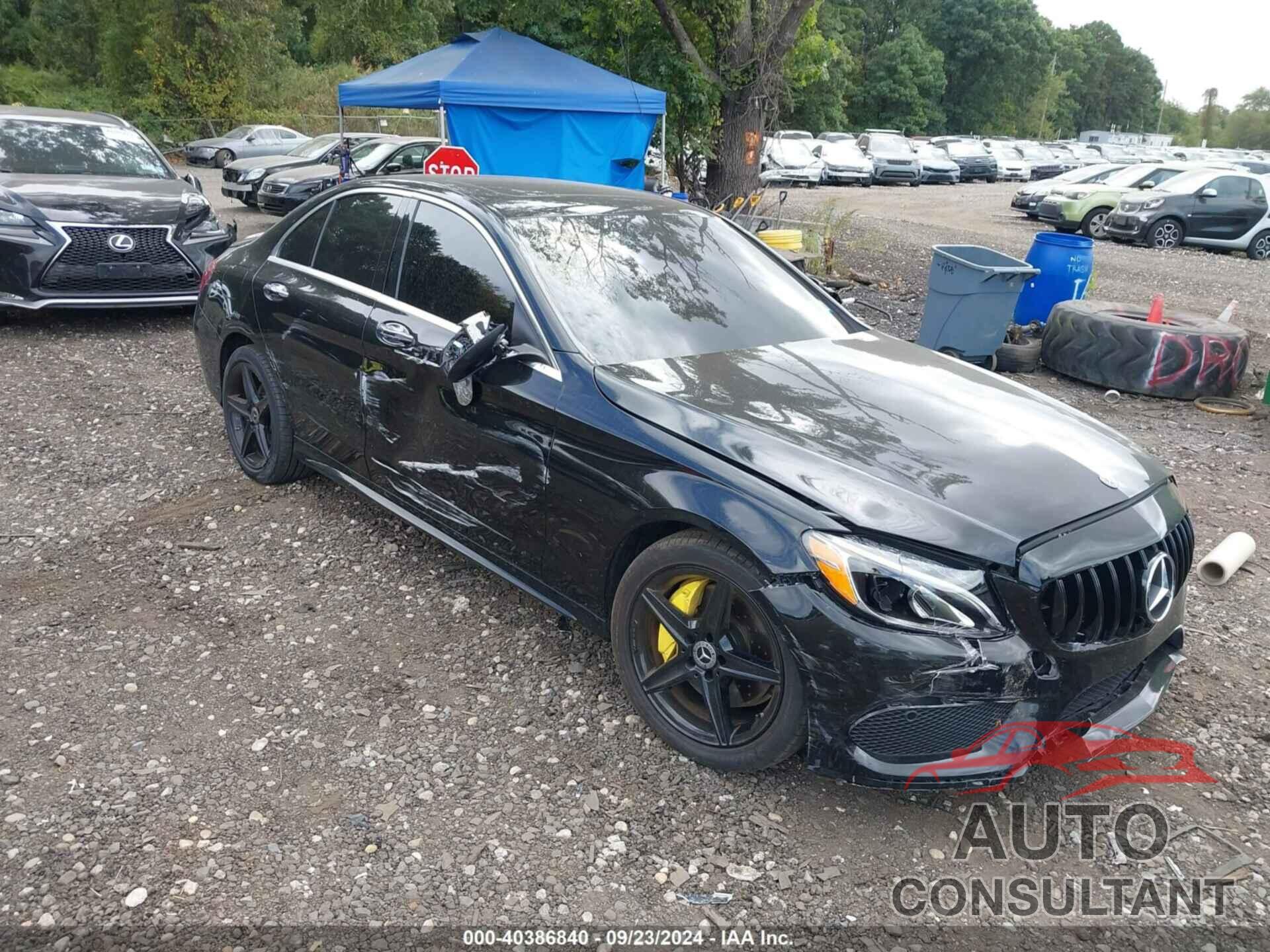 MERCEDES-BENZ C 300 2018 - 55SWF4KB9JU244309