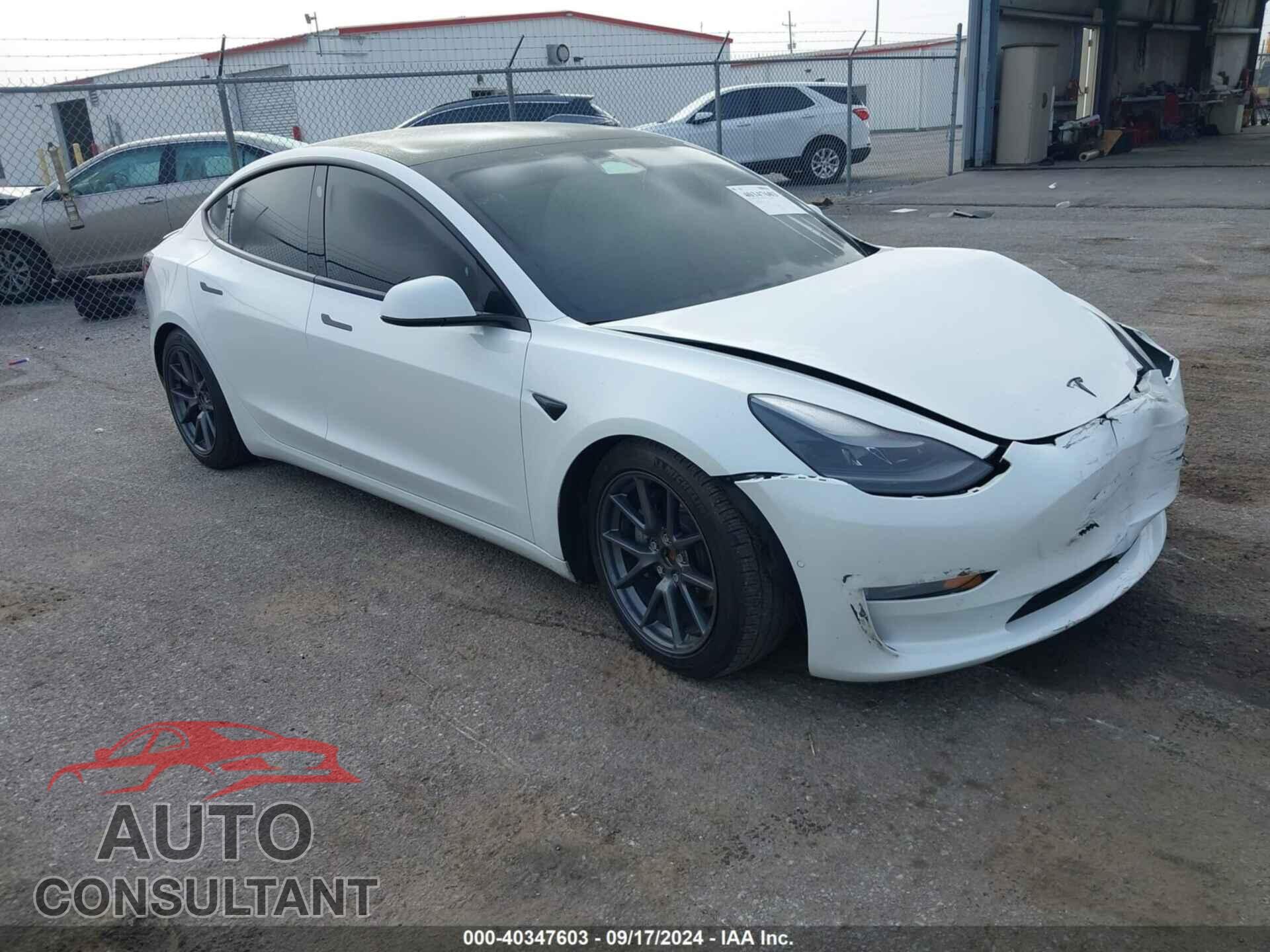 TESLA MODEL 3 2021 - 5YJ3E1EB7MF903400